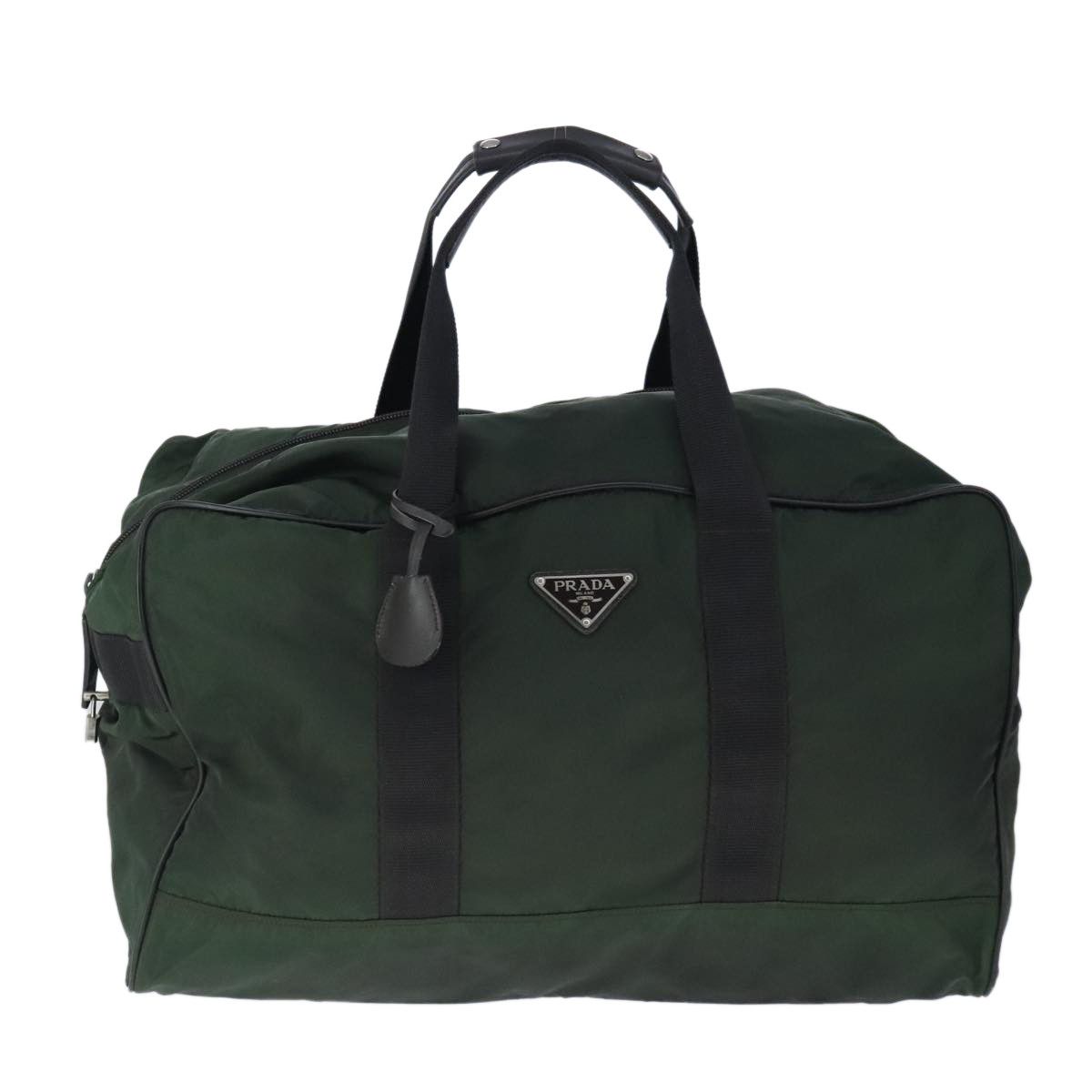 Prada Re-Nylon Khaki Synthetic Travel Bag (Pre-Owned) Size ONE SIZE - 1 Thumbnail