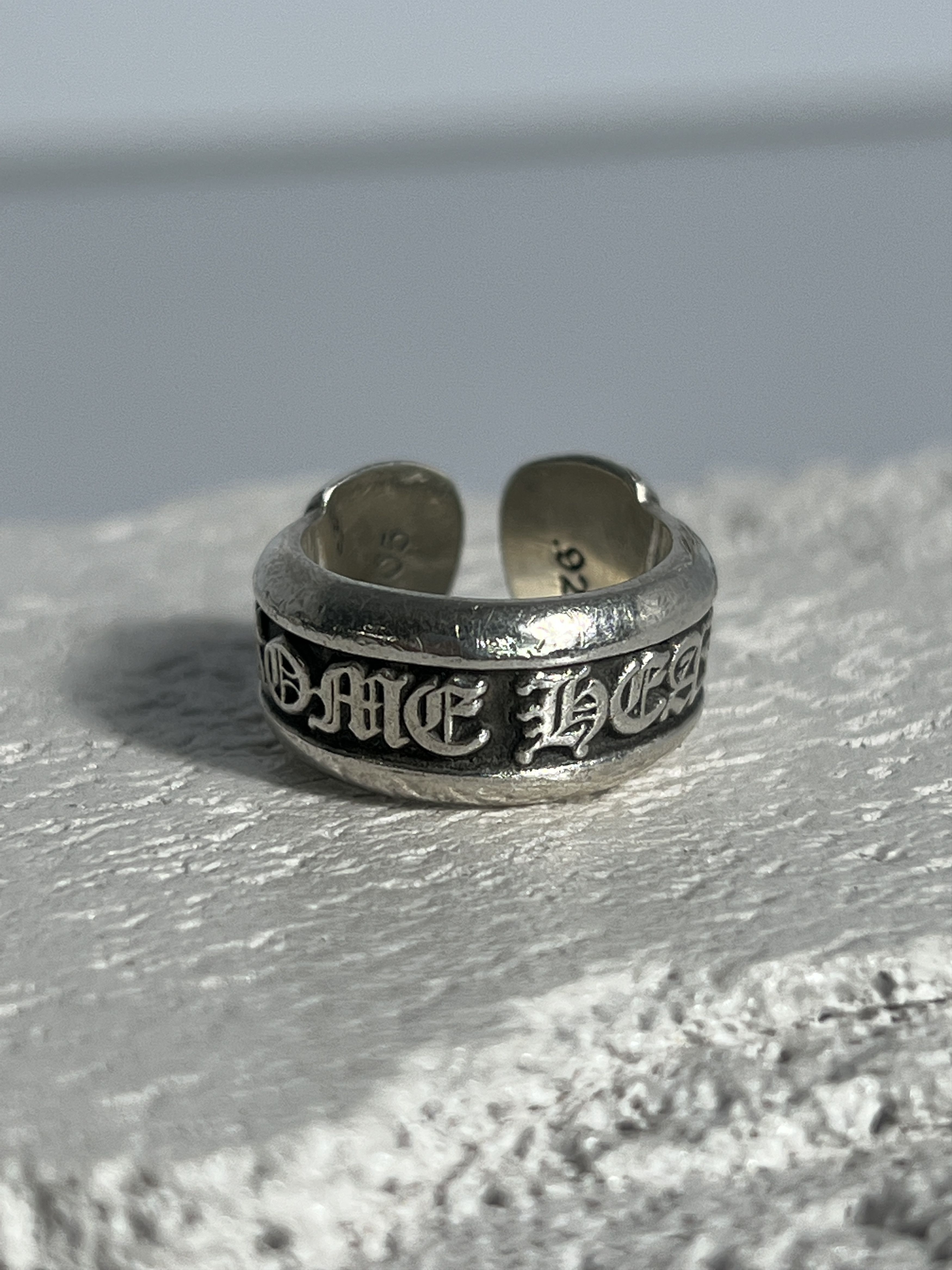Chrome Hearts Chrome Hearts Scroll Band Ring .925 Silver Size US4 / MM47 Size ONE SIZE - 1 Thumbnail