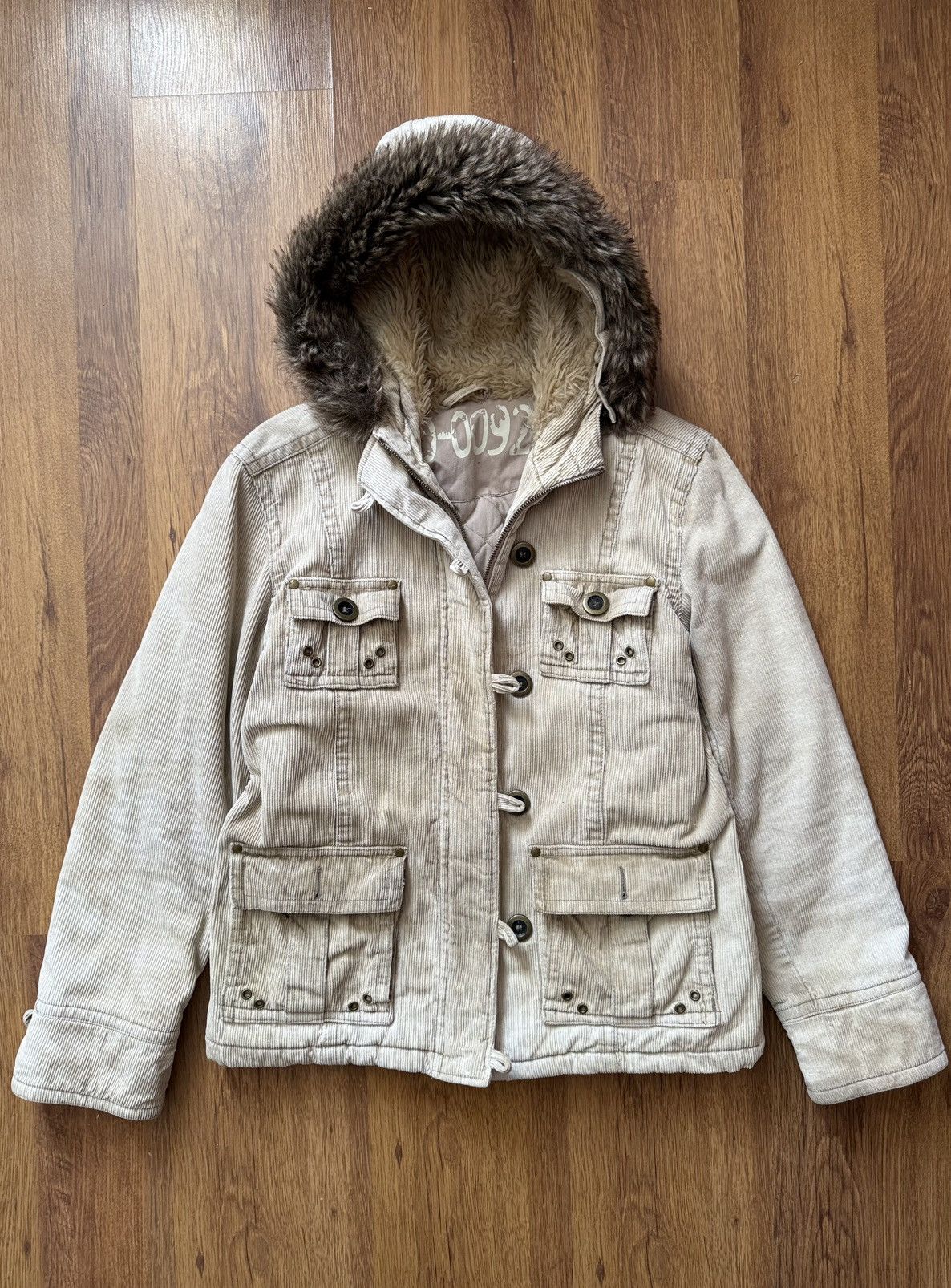 Japanese Brand Rusted Fur Jacket Size US S / EU 44-46 / 1 - 1 Thumbnail