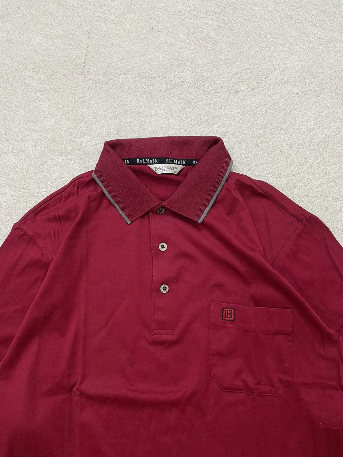 Balmain 2000s Balmain Vintage Long Polo Shirt Hysteric y’s Ifsix Size US M / EU 48-50 / 2 - 2 Thumbnail