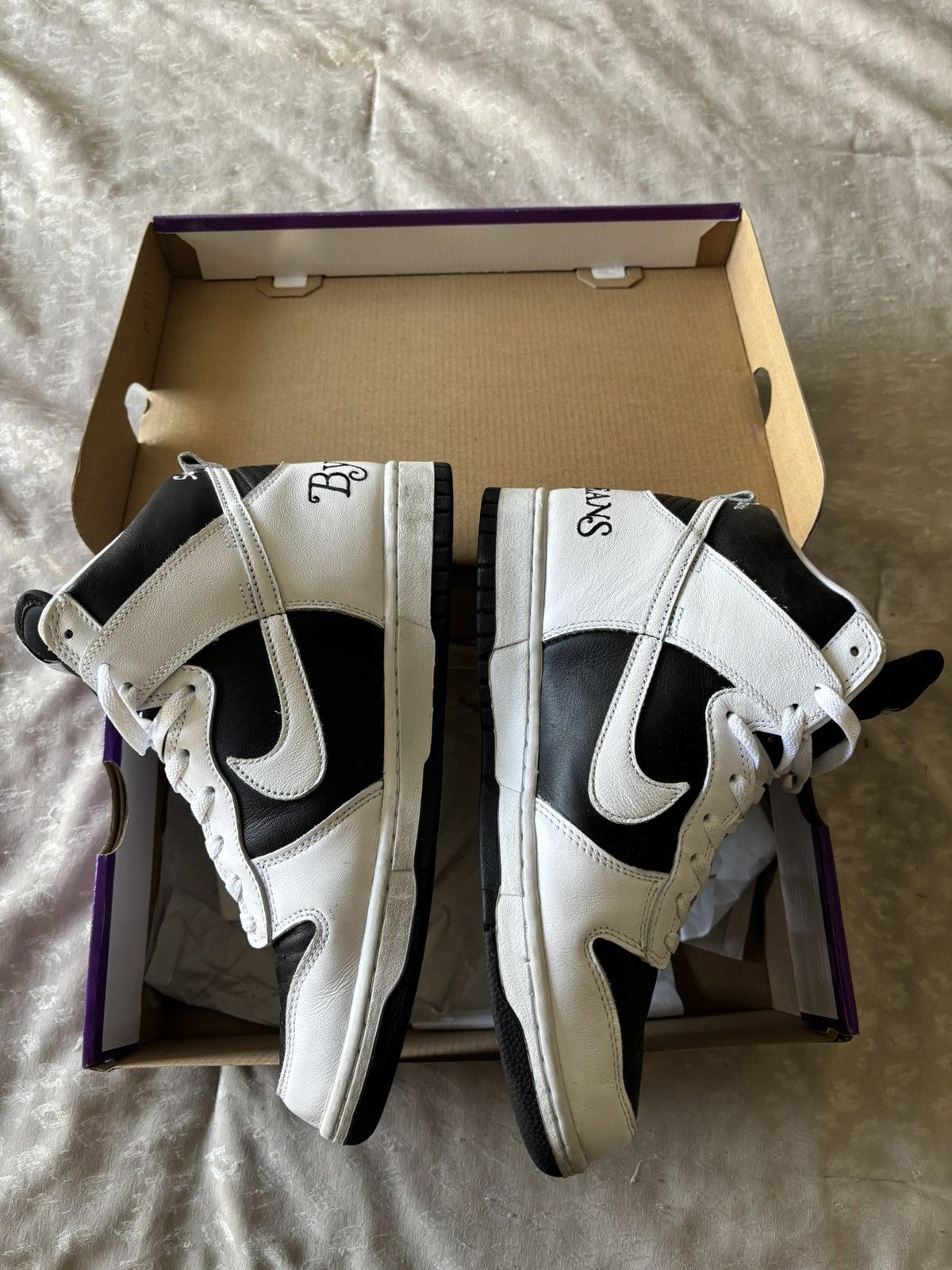 Nike × Supreme SUPREME HIGH TOP SNEAKERS - RARE AND SOLD OUT! Size US 10 / EU 43 - 3 Thumbnail