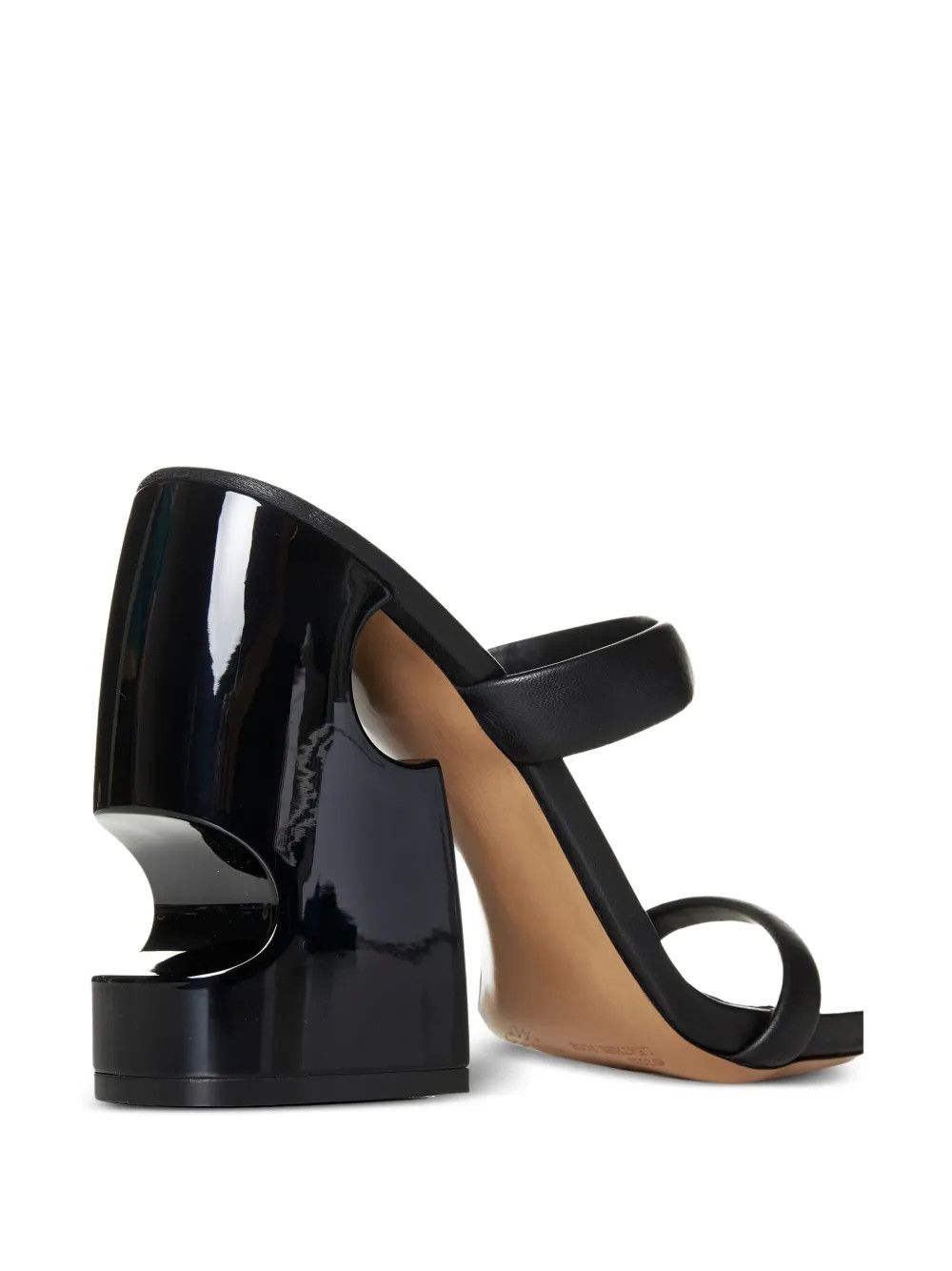 Off-White o1y1225 Mules in Black Size US 7 / IT 37 - 4 Thumbnail