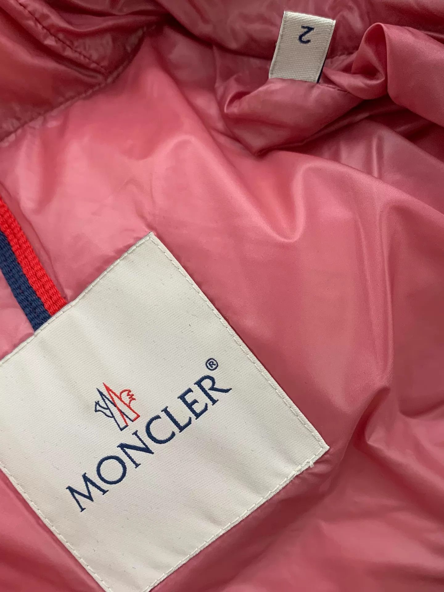 Moncler Moncler Chambon Pink Hooded Down Jacket 2 New Size XS / US 0-2 / IT 36-38 - 4 Thumbnail