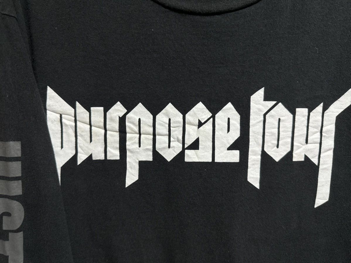 Justin Bieber Justin Bieber Purpose Tour Long Sleeve Tee Size US XL / EU 56 / 4 - 2 Thumbnail