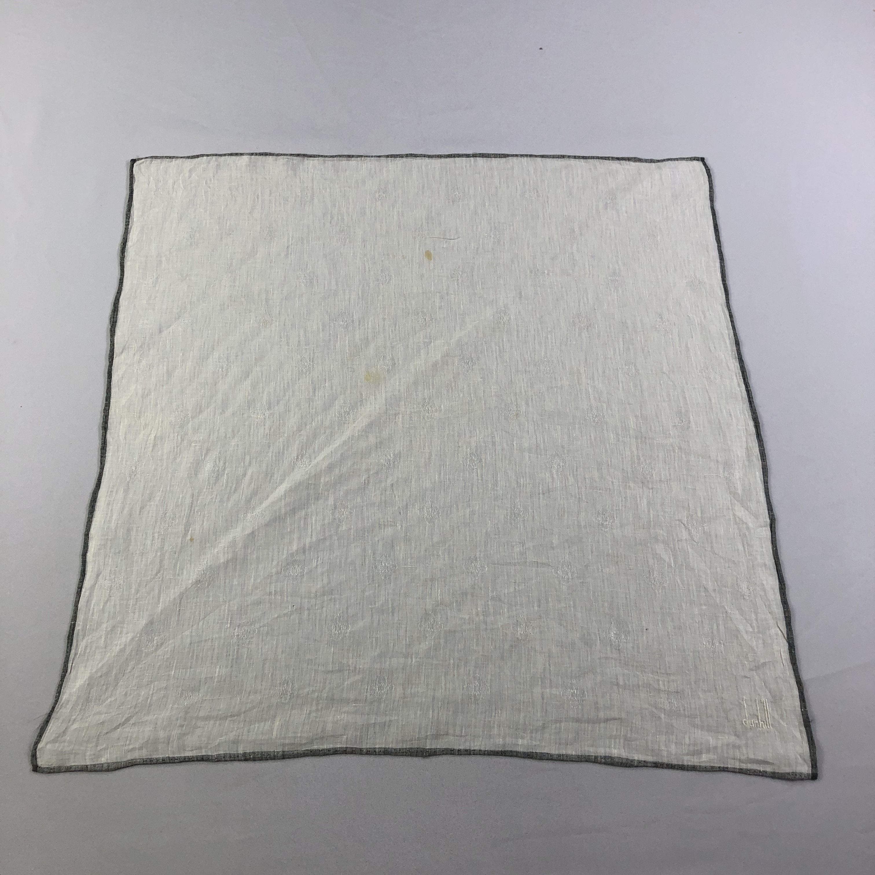 Alfred Dunhill × Vintage Dunhill Handkerchief Neckerchief Bandana H2056 Size ONE SIZE - 2 Thumbnail