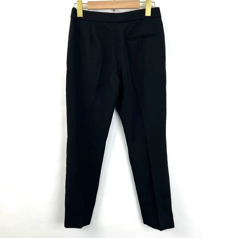 Alexander McQueen Alexander Mcqueen Black casual straight trousers Size 24" / US 00 / IT 34 - 2 Thumbnail