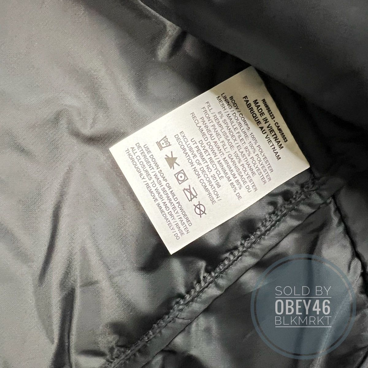 Nike Nike Therma-FIT ADV AeroLoft Repel Down Running Jacket Black Size US XXL / EU 58 / 5 - 4 Thumbnail
