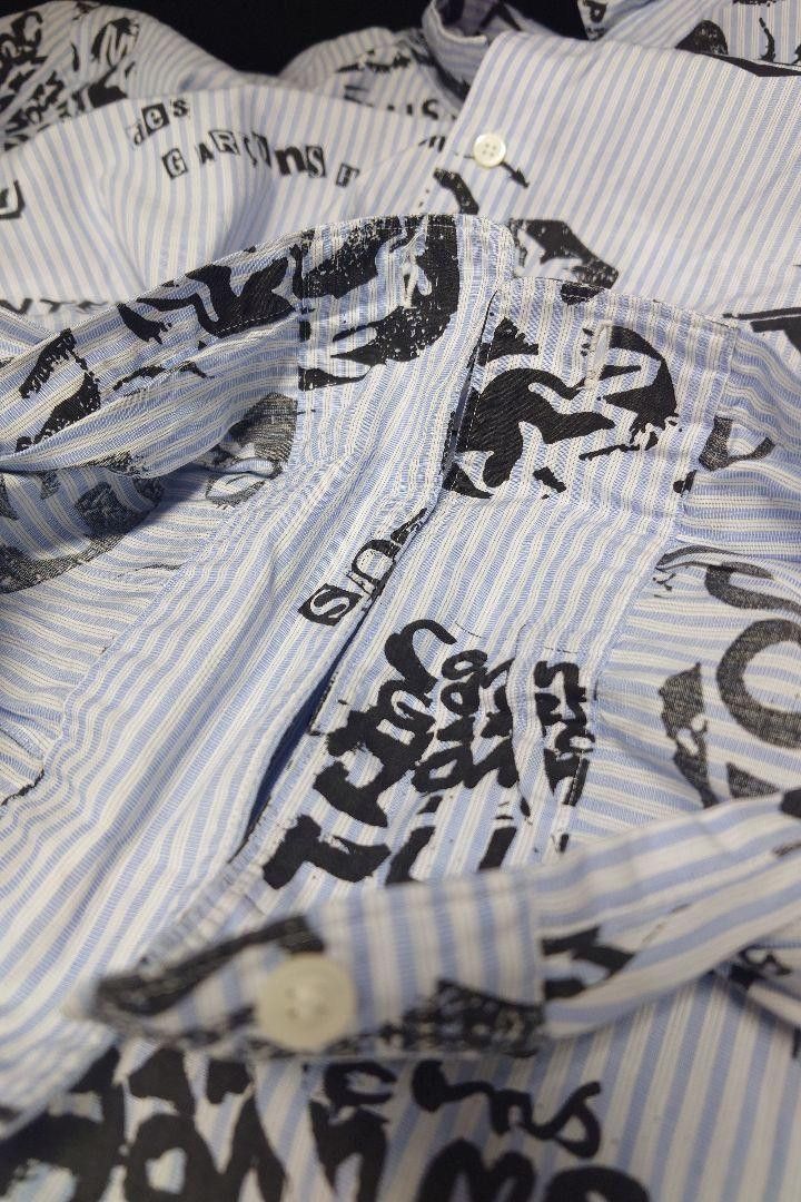 Yohji Yamamoto comme des garçons homme plus printed shirt 08aw Size US M / EU 48-50 / 2 - 9 Thumbnail