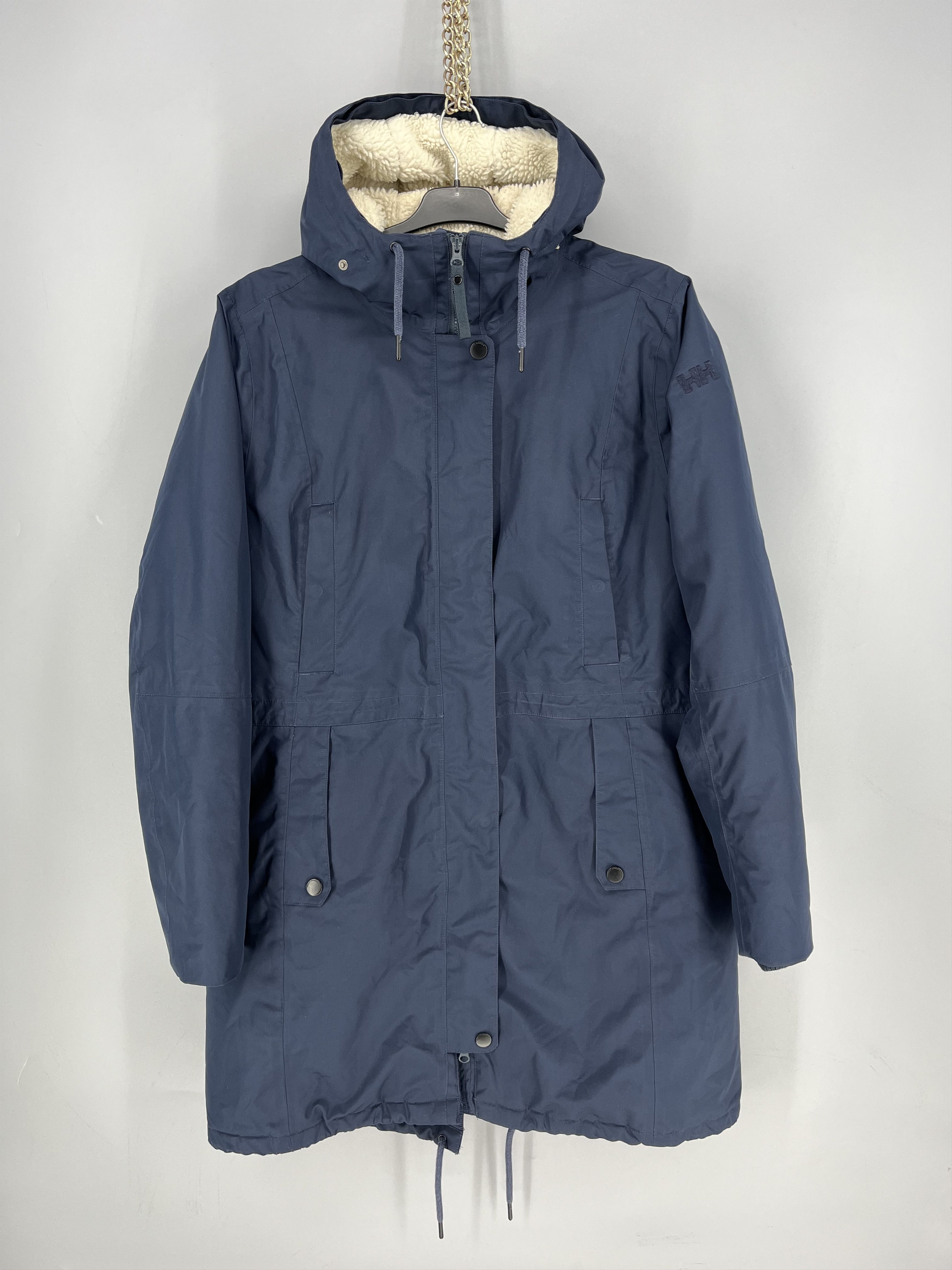 Helly Hansen Men’s Blue Parka Waterproof Wind Chill Cold