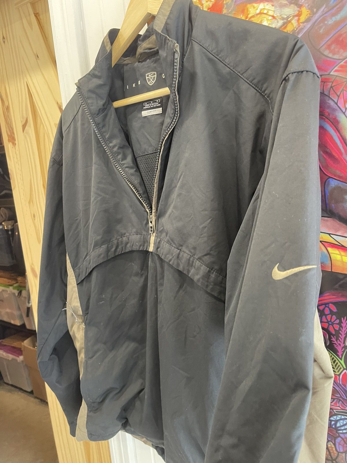 Nike Vintage nike windbreaker Size US M / EU 48-50 / 2 - 2 Thumbnail