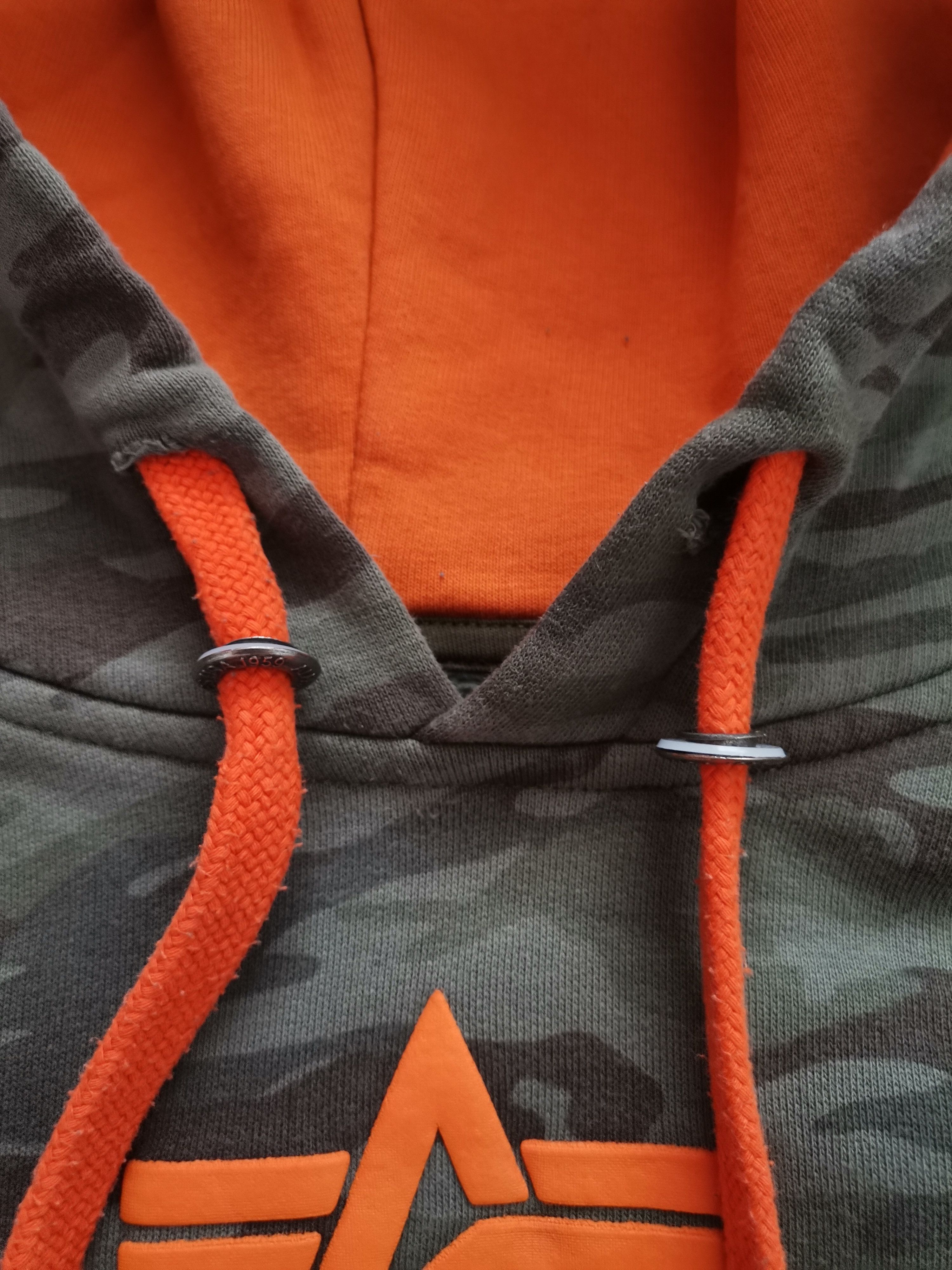 Alpha Industries Alpha Industries Camo Hoodie Size US L / EU 52-54 / 3 - 3 Thumbnail