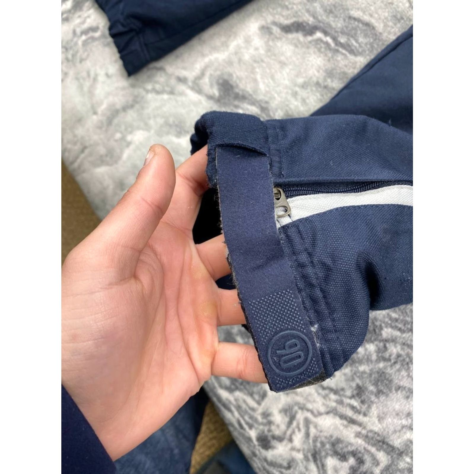 Nike Vintage Nike FC Barcelona Nylon Track Pants Men XL Blue 90s Soccer Activewear Pants Size US 36 / EU 52 - 5 Thumbnail