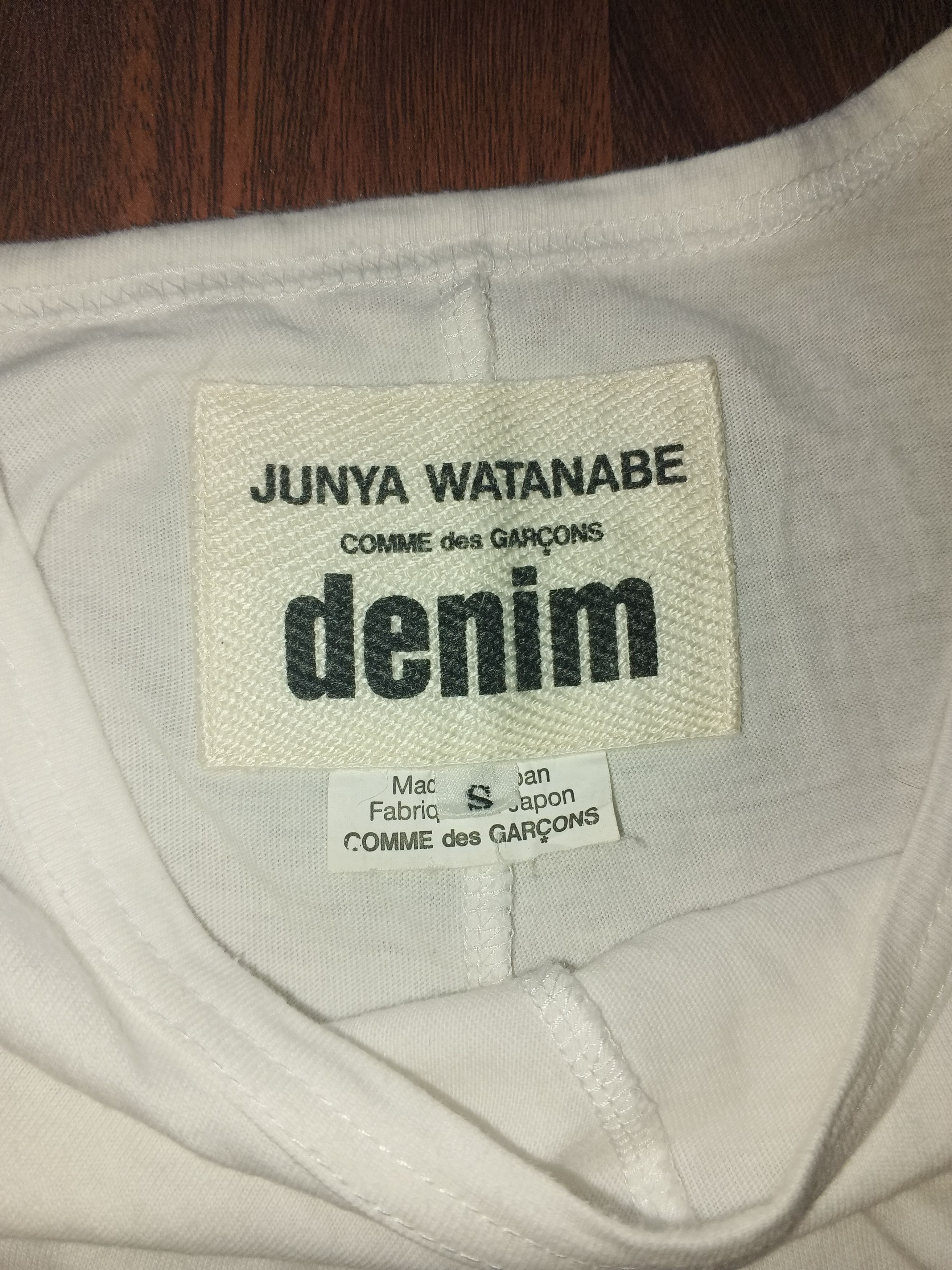 Comme des Garcons × Japanese Brand × Junya Watanabe JUNYA WATANABE COMME des GARCONS Denim Shirt Size S / US 4 / IT 40 - 3 Thumbnail