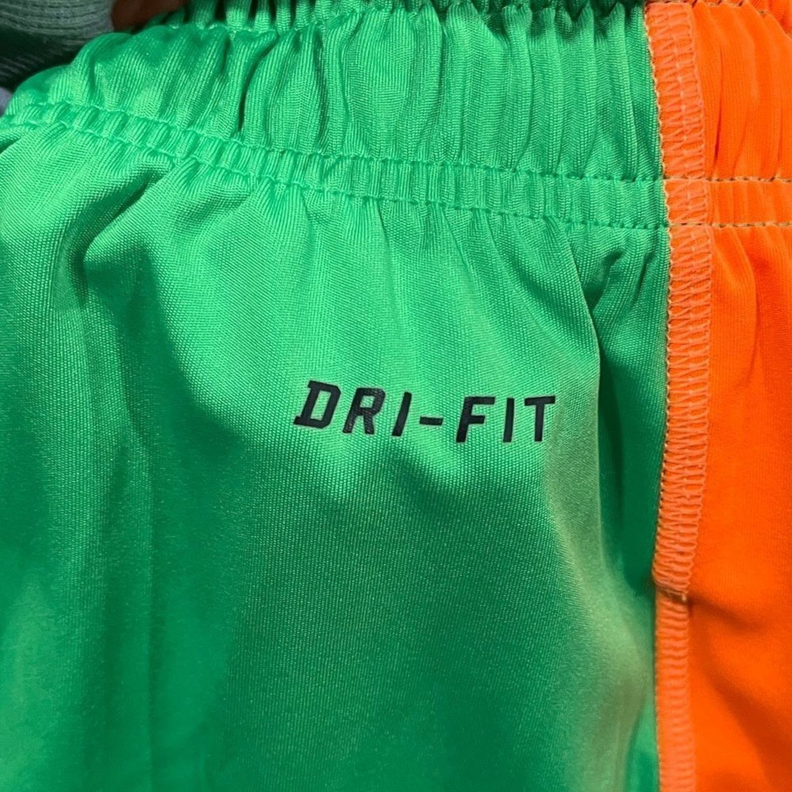 Nike Nike Dri-Fit Men's Basketball Shorts Drawstring Green Size M Size US 32 / EU 48 - 7 Thumbnail