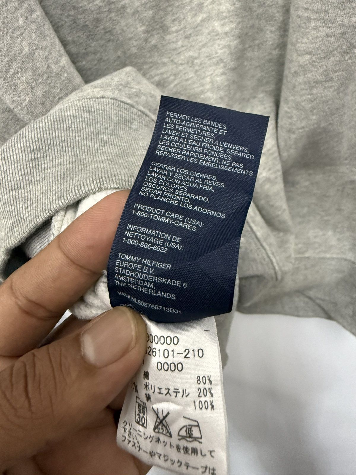Other × Tommy Hilfiger ⚡️TOMMY HILFIGER STREETWEAR SWEAT HOODIE - L Size US L / EU 52-54 / 3 - 9 Thumbnail