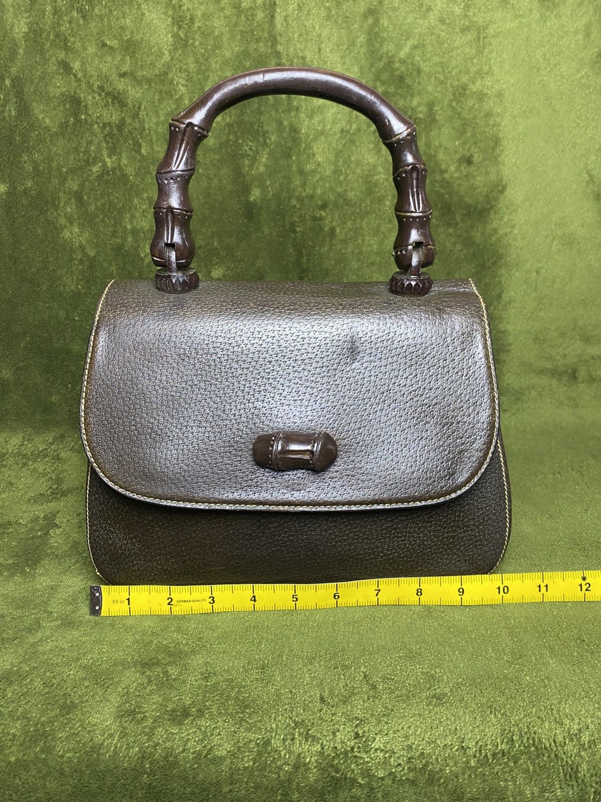 Gucci Gucci bamboo top-handle bag, vintage 1970s Size ONE SIZE - 15 Thumbnail