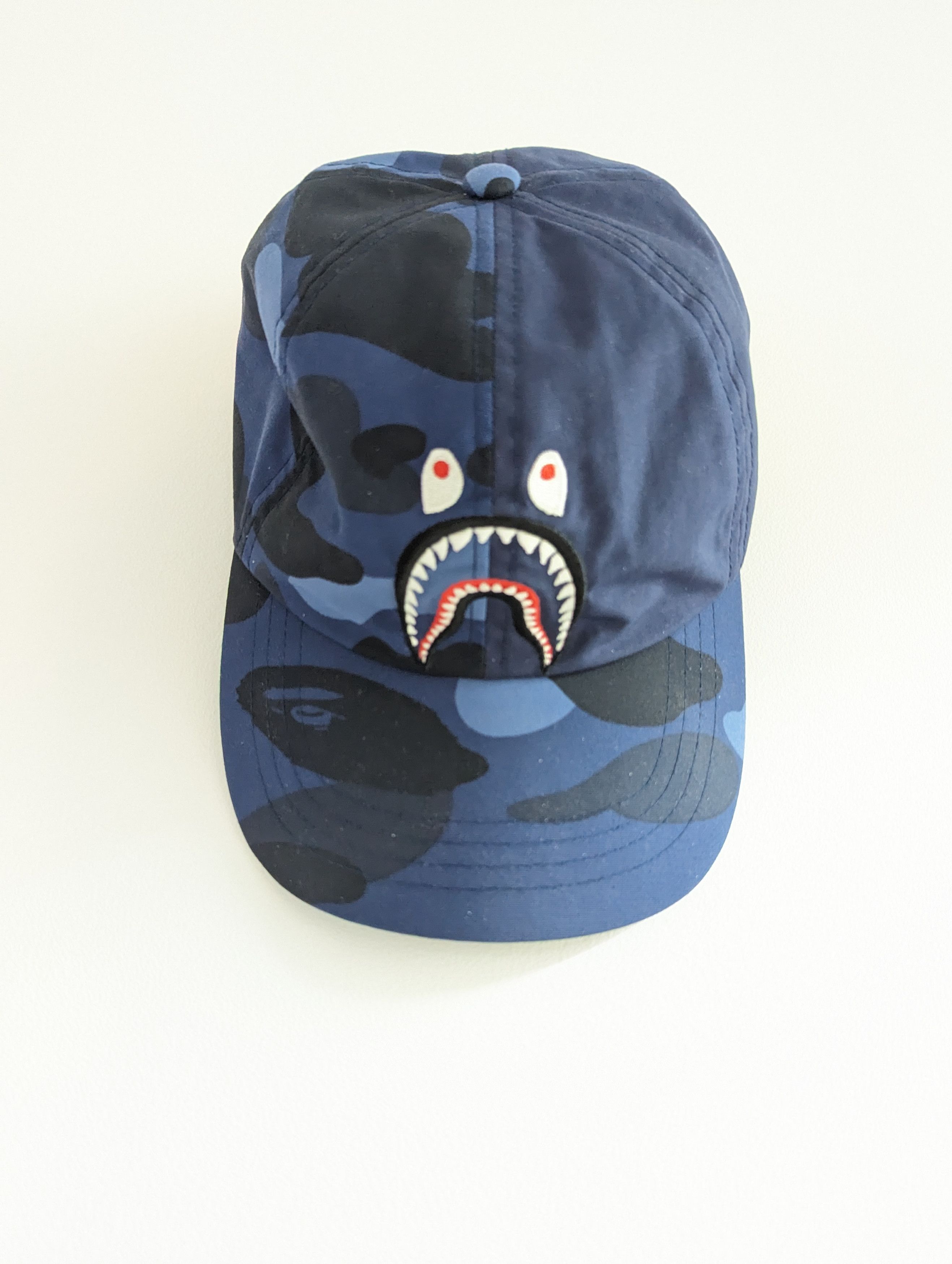 Color Camo Shark Panel Cap