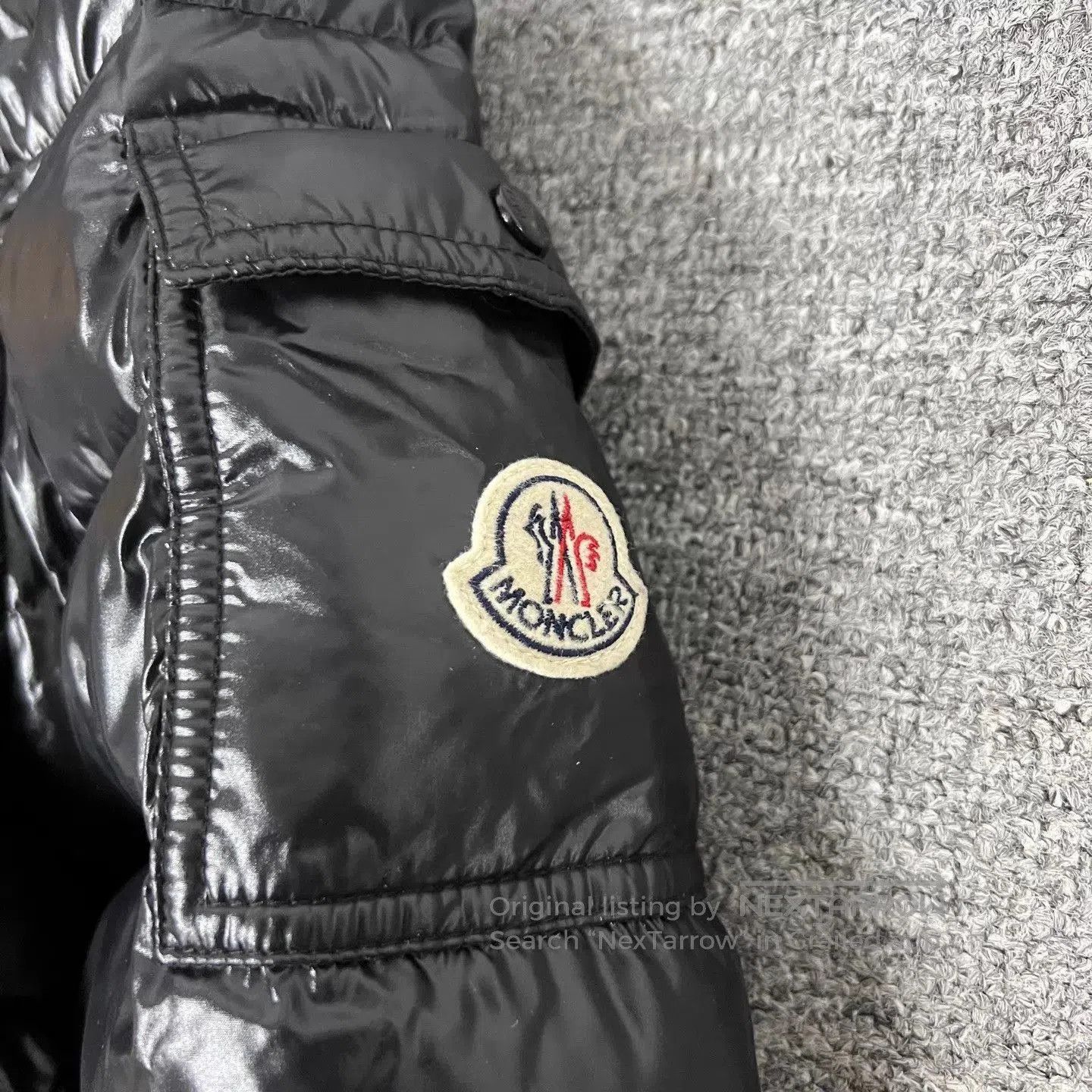 Moncler Black Puffer Jacket with Hood. Size US XXL / EU 58 / 5 - 4 Thumbnail