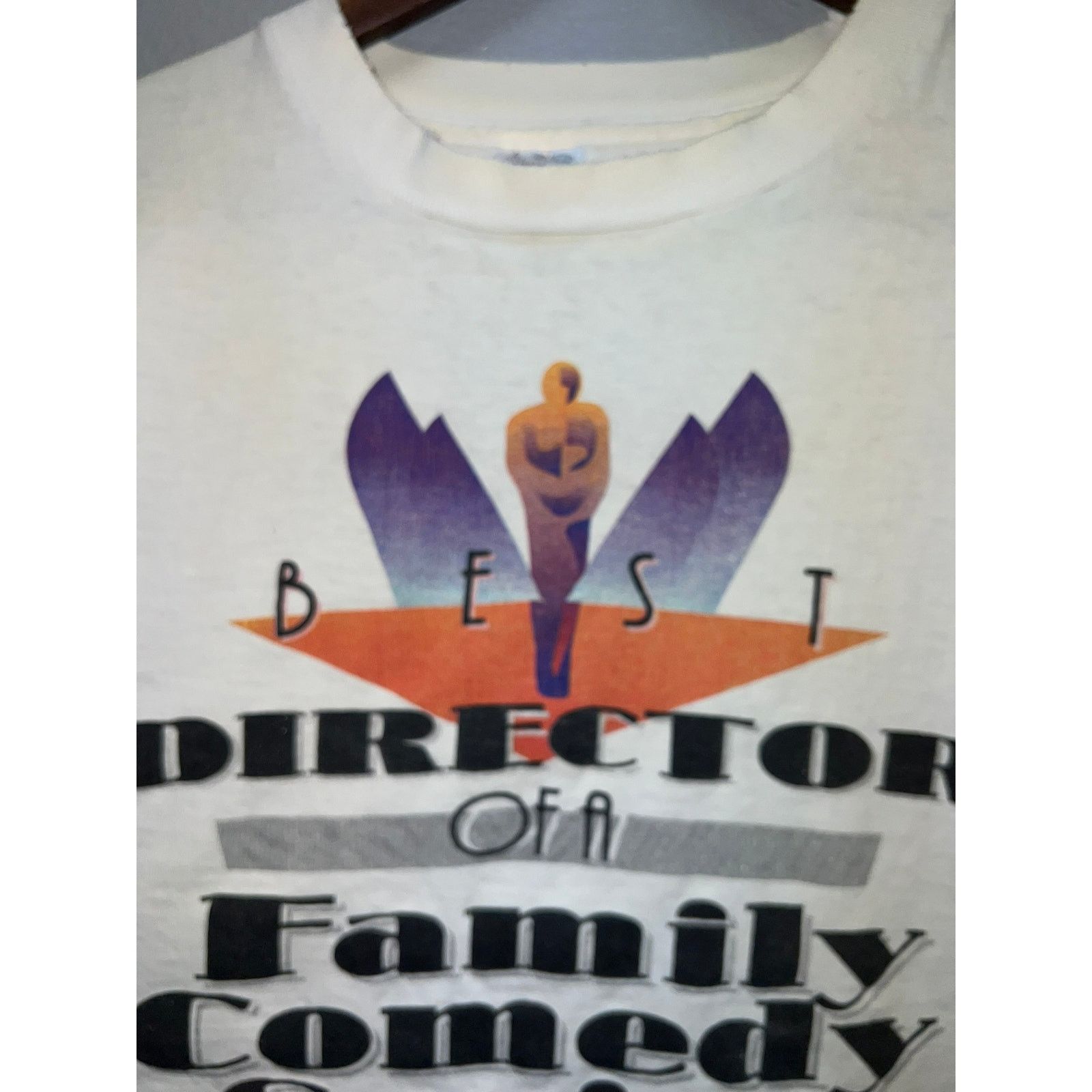 Fruit Of The Loom 90s Best Director Of A Family Comedy Series Shirt 1990s L Size US L / EU 52-54 / 3 - 2 Thumbnail