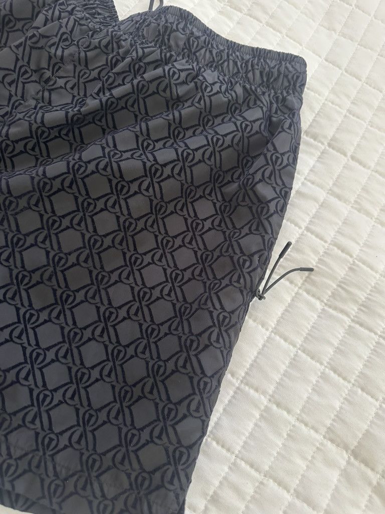 Kith Kith Flocked Monogram Mason Short in Nocturnal Size US 32 / EU 48 - 3 Thumbnail