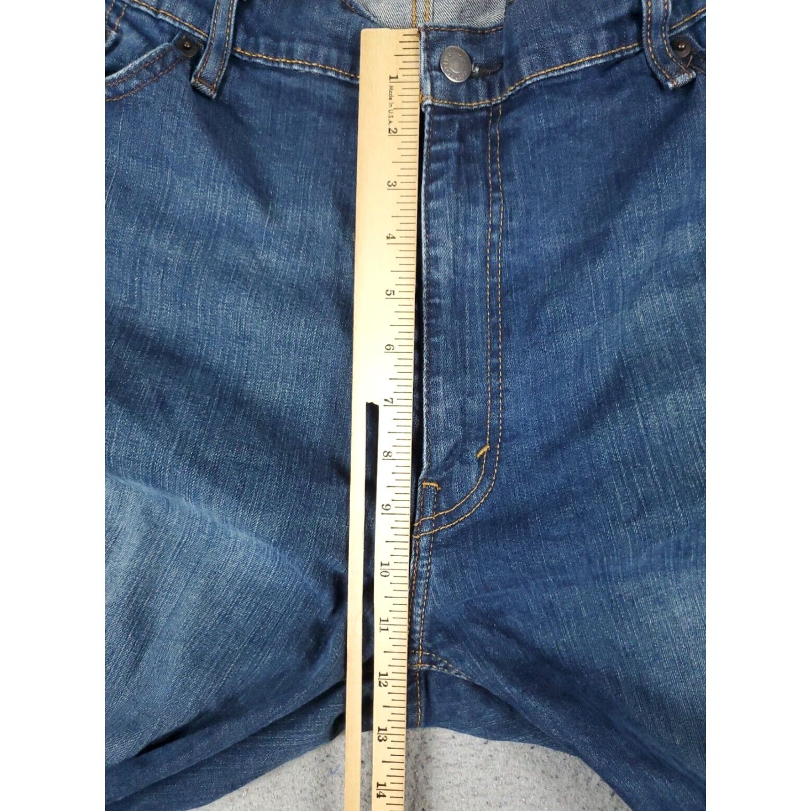 Levi's Levis 541 Athletic Fit Straight Leg Blue Jeans Mens 46x31 Size US 30 / EU 46 - 3 Thumbnail