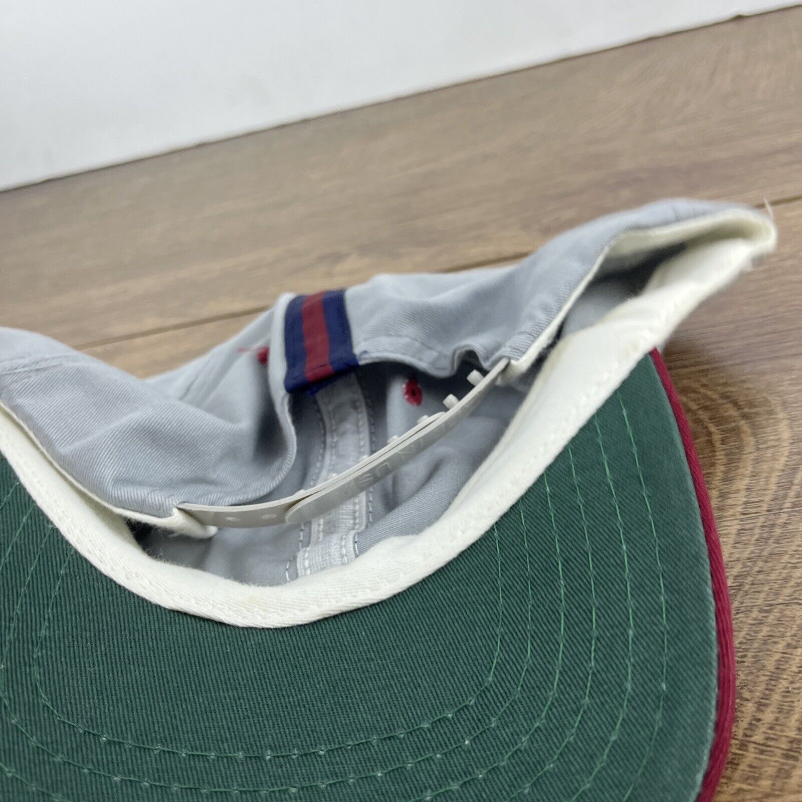 Other Gray Red Snapback Hat Athletic Adjustable Adult Size Hat Gra Size ONE SIZE - 12 Thumbnail