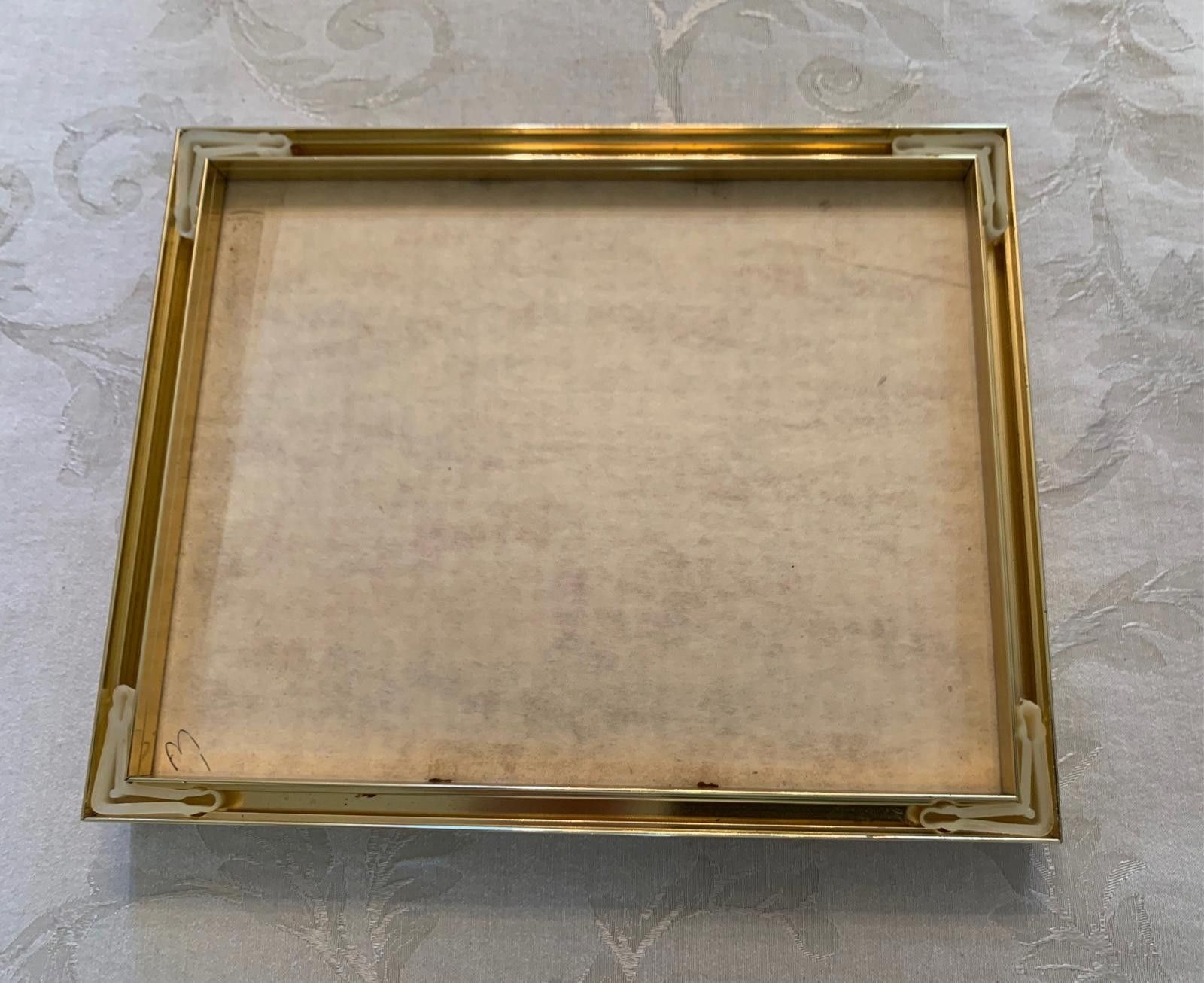 Other 10 1/2 x 8 1/2 Picture in Gold Frame Size ONE SIZE - 2 Thumbnail