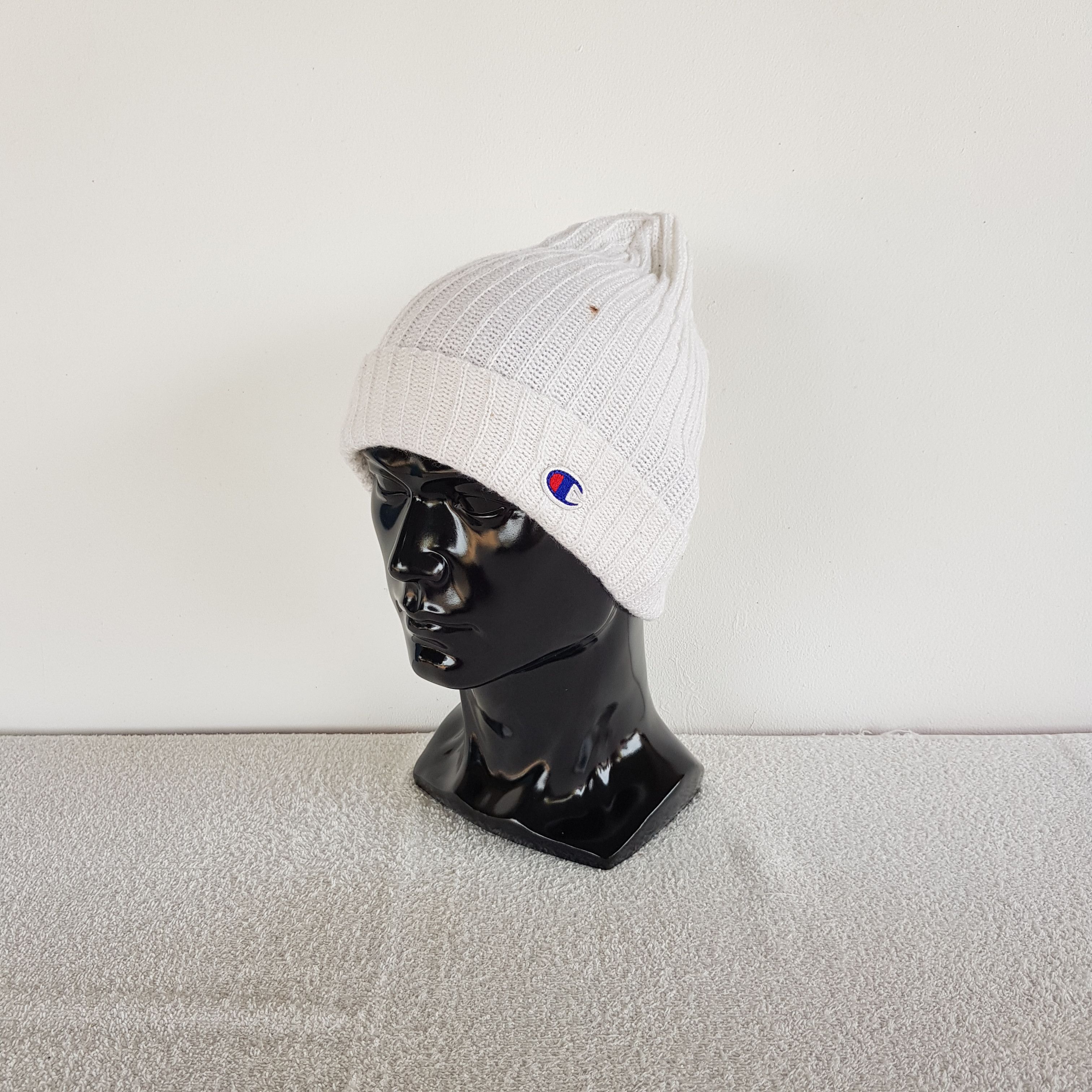 Champion Vintage Champion Beanie 90s Champion Snow Caps Hats Size ONE SIZE - 1 Thumbnail