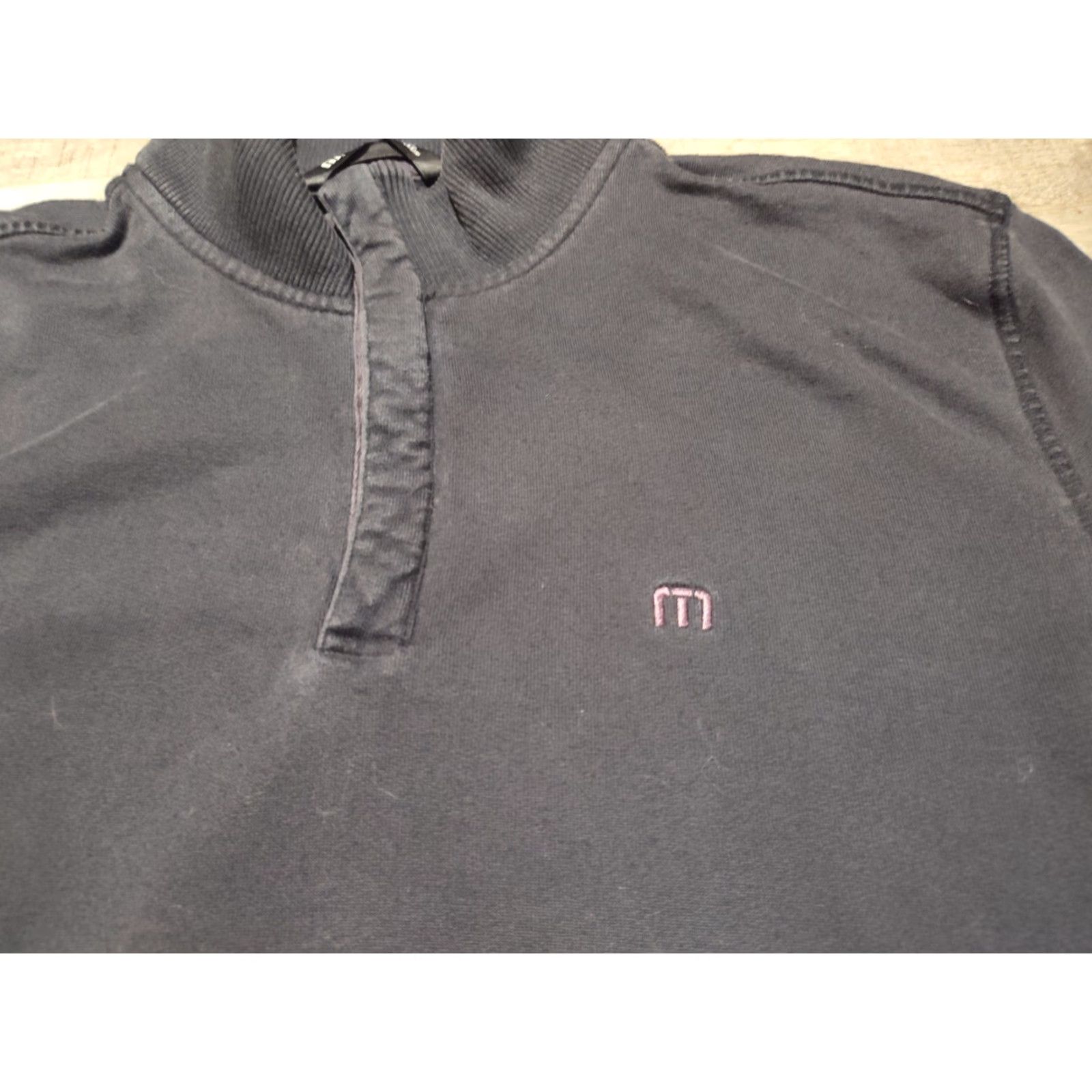 TravisMathew Travis Mathew Cloud Golf Quarter Zip Pullover Black Size XL Sweater Men's Size US XL / EU 56 / 4 - 6 Thumbnail