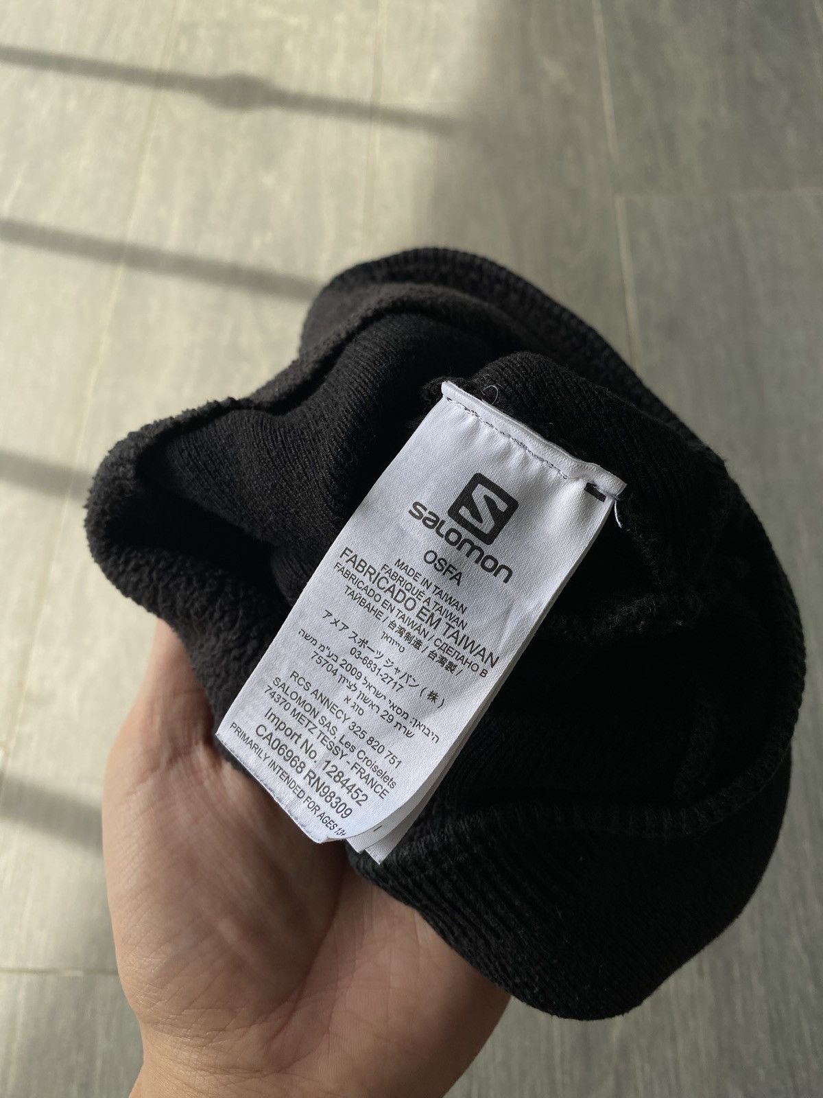 Goretex × Salomon × Vintage Salomon Embroidery Logo Beanie Size ONE SIZE - 3 Thumbnail