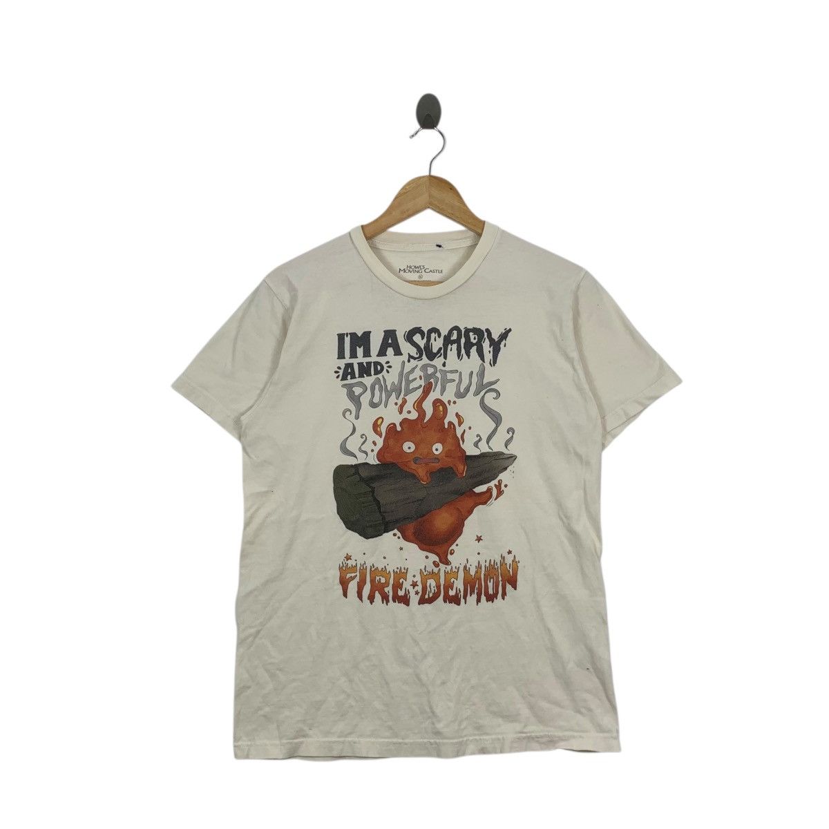 Vintage Vintage HOWL’S MOVING CASTLE Hayao Miyazaki Tee Shirt Top Size M / US 6-8 / IT 42-44 - 1 Thumbnail