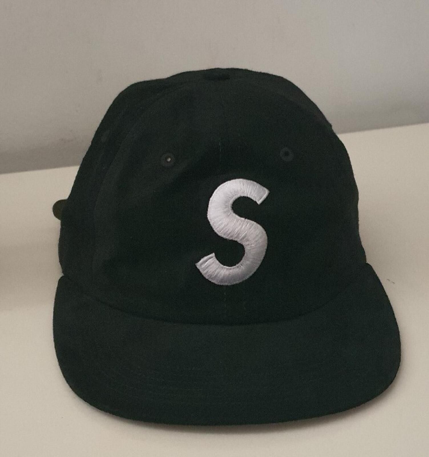 Supreme Supreme S Logo 6-panel Suede Olive FW16 | Grailed