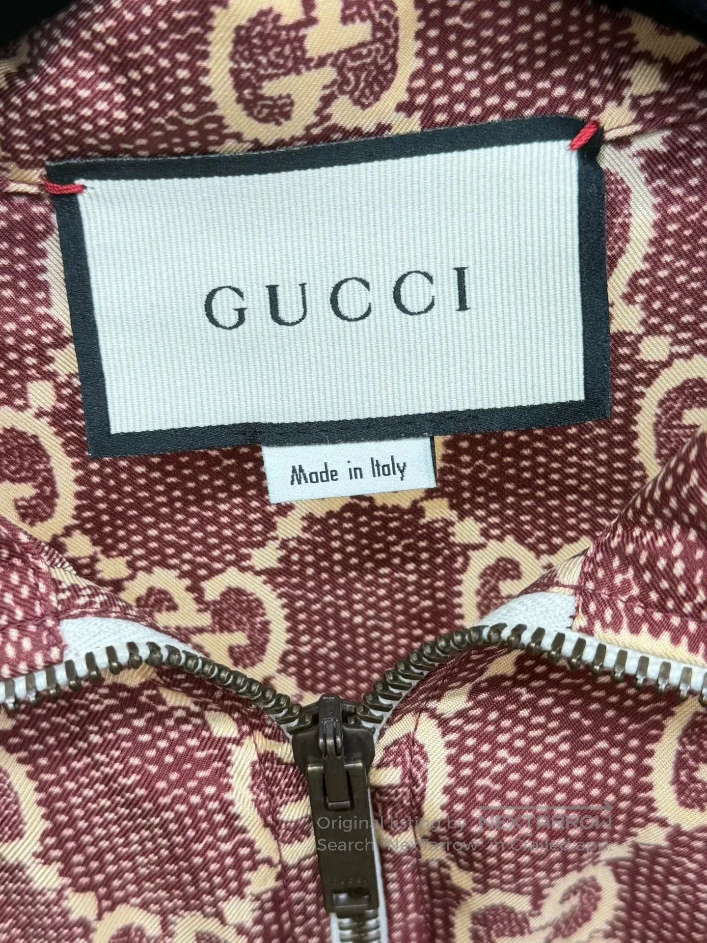 Gucci Gucci Silk Monogram Jacket XXS. Size XXS / US 00 / IT 34 - 3 Thumbnail
