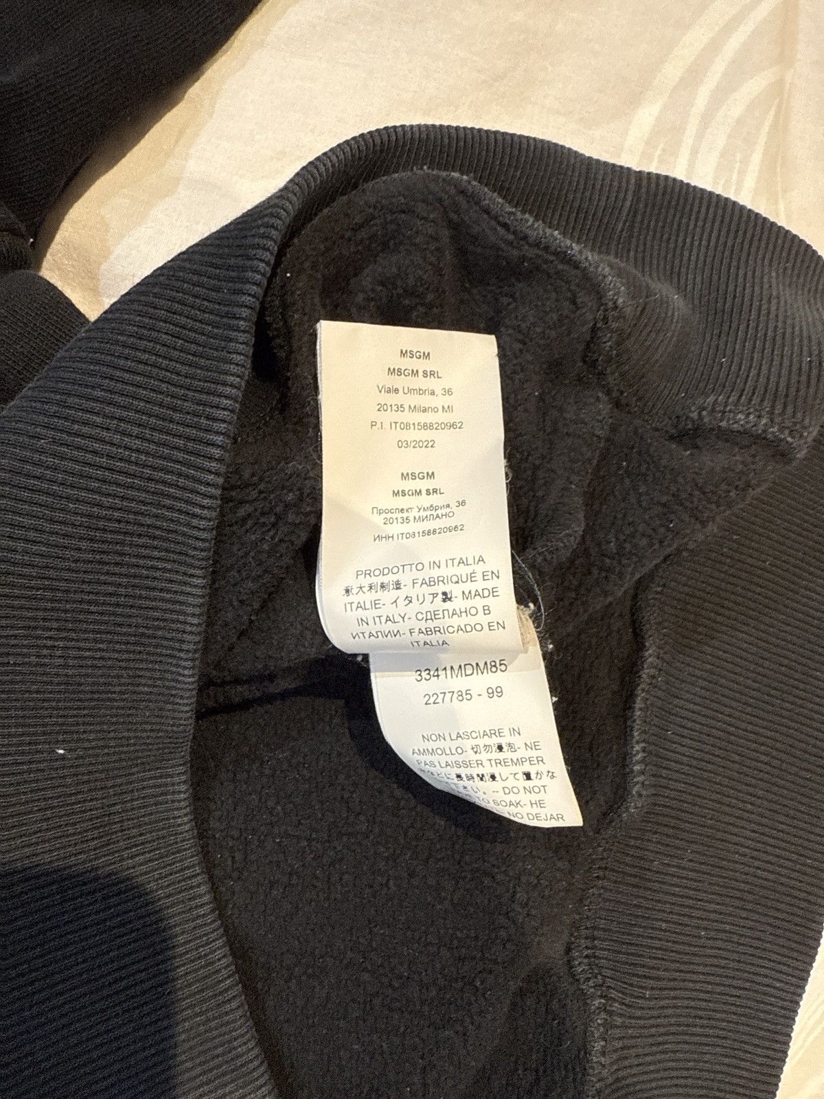 MSGM MSGM quarter zip Size US S / EU 44-46 / 1 - 2 Thumbnail