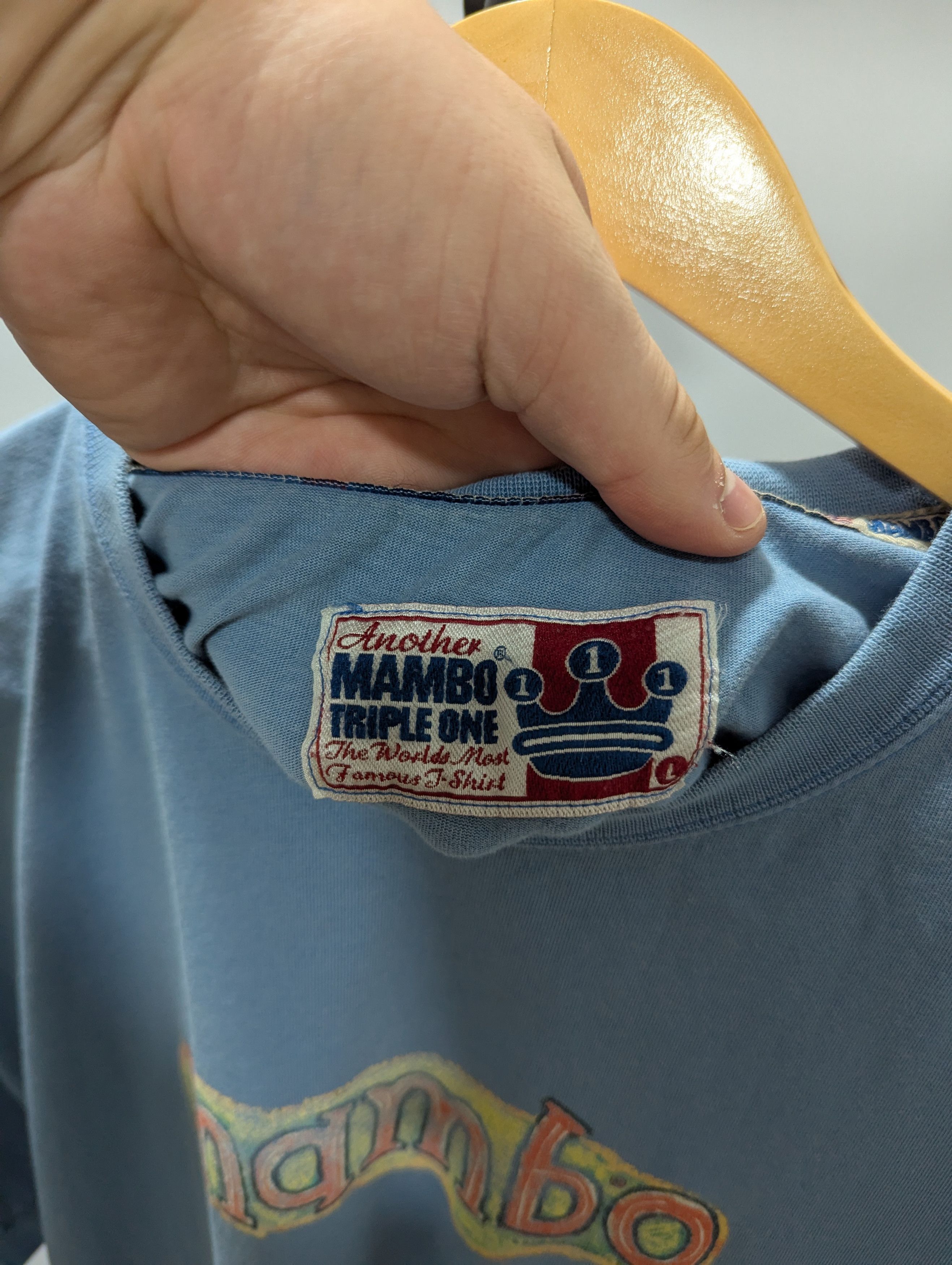 Mambo × Vintage Vintage 2001 Mambo Lighten Up T-shirt Size US L / EU 52-54 / 3 - 10 Thumbnail