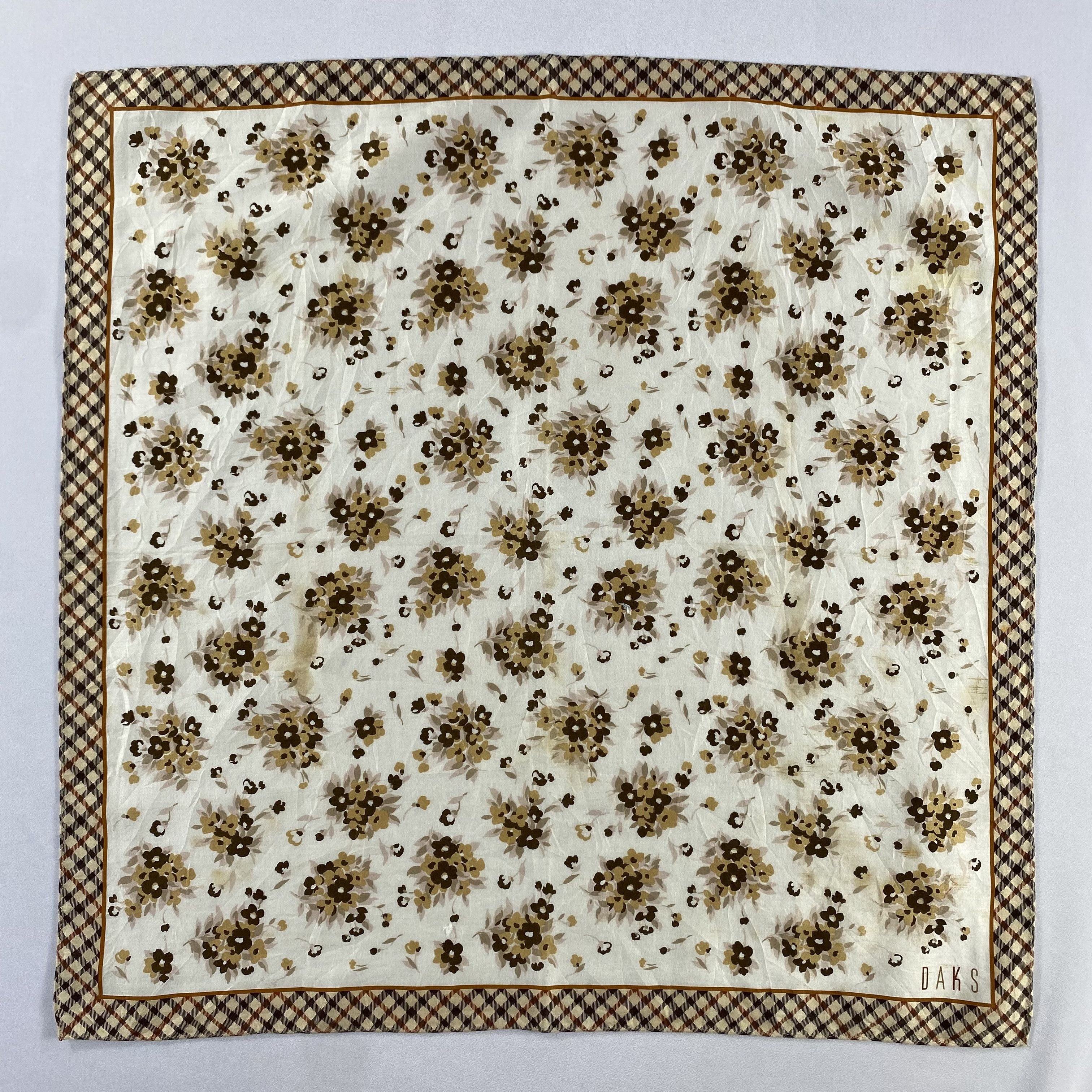 DAKS × Vintage Daks London Bandana/ Handkerchief / Neckerchief-P906 Size ONE SIZE - 1 Thumbnail