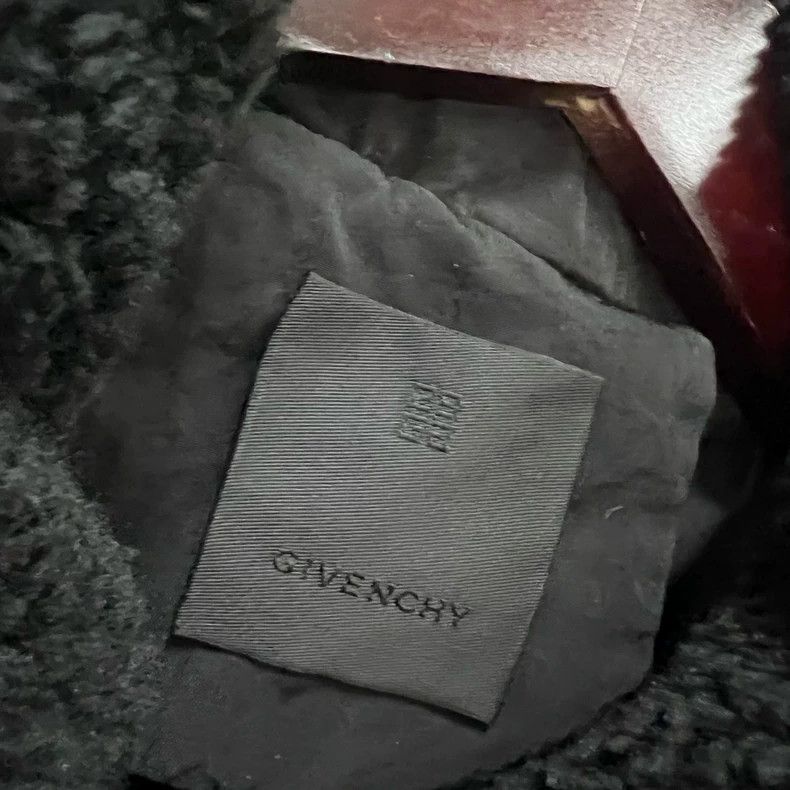 Givenchy Givenchy Size46 Black Jacket with Back Lettering Logo Size US M / EU 48-50 / 2 - 3 Thumbnail