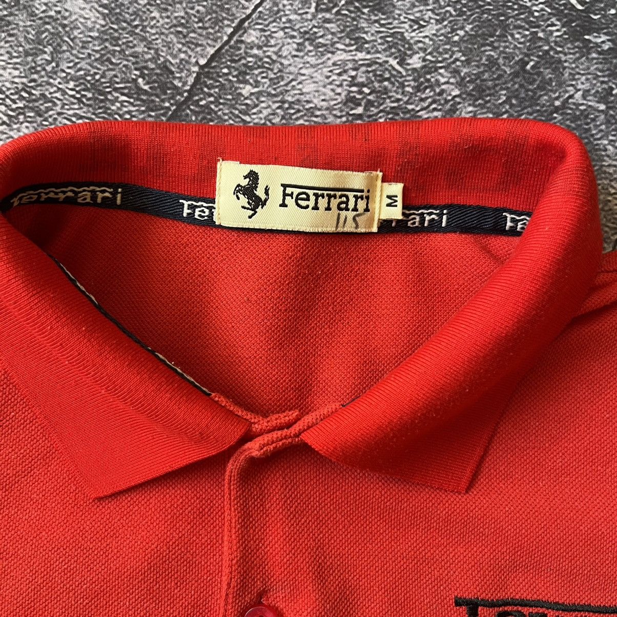 Ferrari Vintage Ferrari Polo Shirt Men’s Size L Big Logo Racing Size US M / EU 48-50 / 2 - 9 Thumbnail