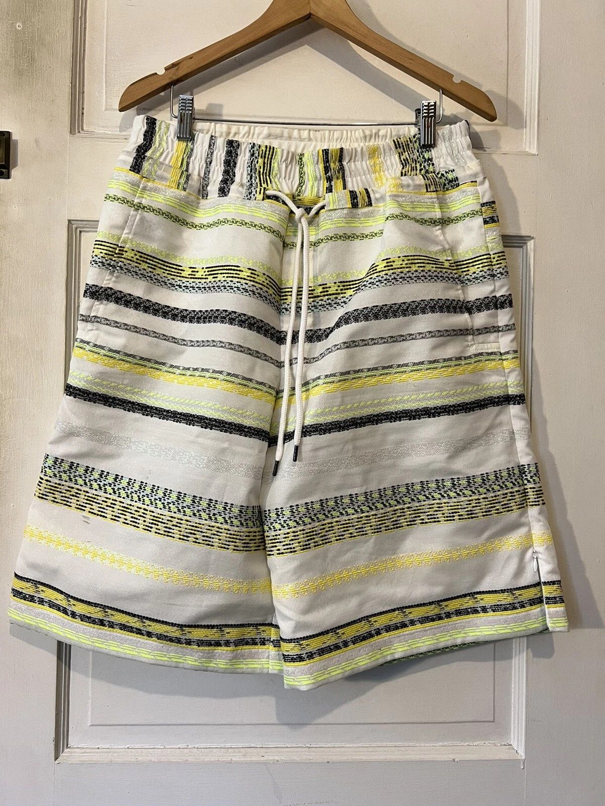 Other Odeur green stripe technical shorts Size small Size US 29 - 2 Thumbnail