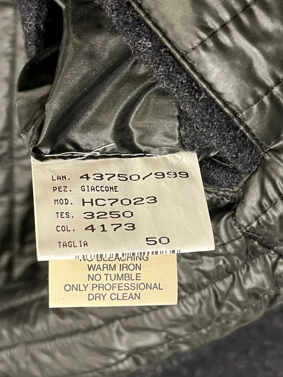 Armani Collezioni 2000s Armani Dark Grey Wool Asymmetrical Lined Coat Size US M / EU 48-50 / 2 - 10 Thumbnail