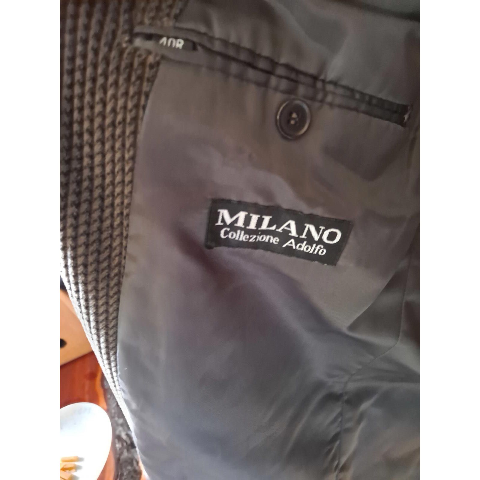 Other Milano Collezione Adolfo Brown Blazer Size 40R Size 40R - 3 Thumbnail