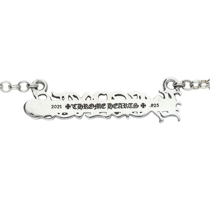 Chrome Hearts Chrome Hearts Silver Roll Chain Hearts Necklace Size ONE SIZE - 3 Thumbnail