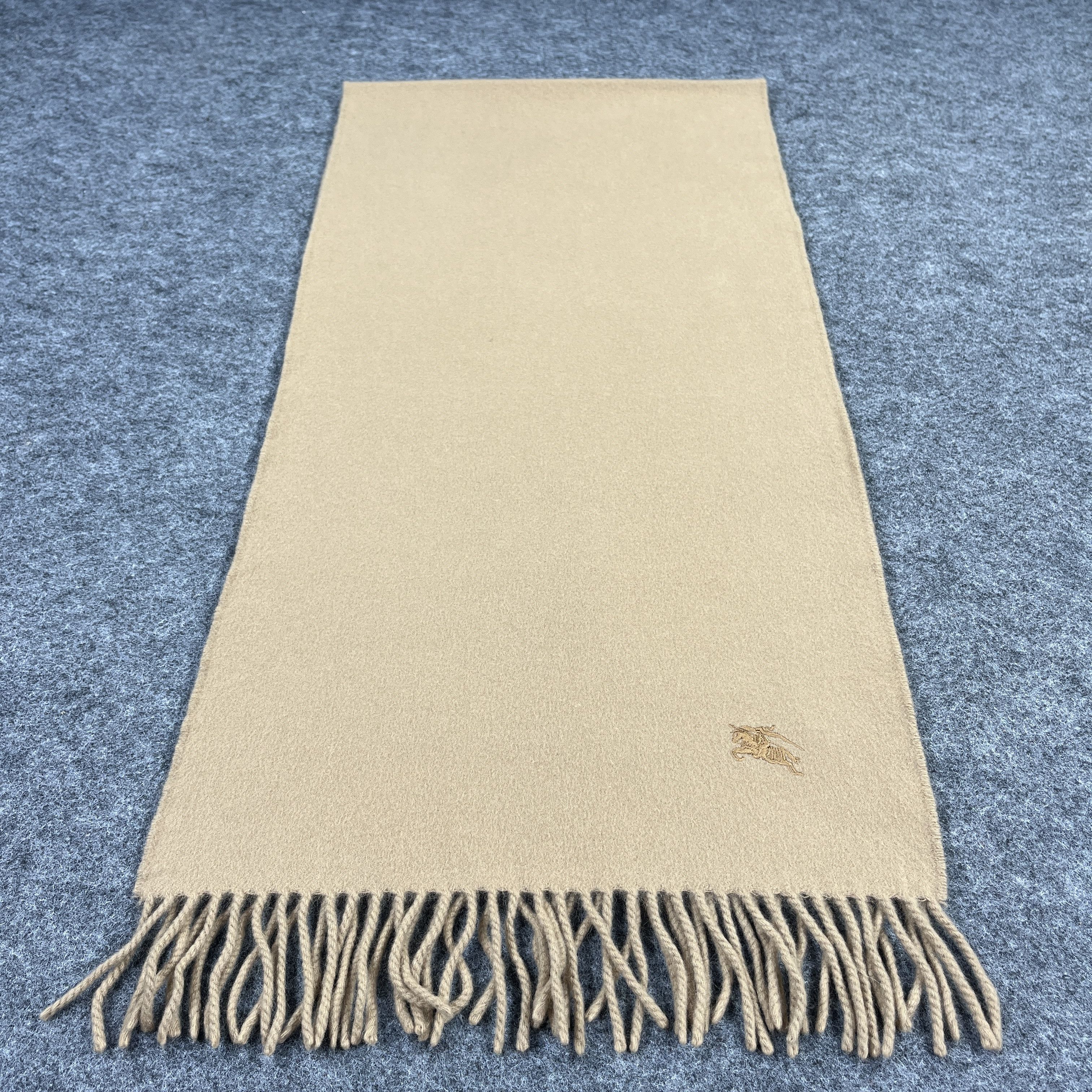 Burberry × Vintage Vintage Burberry Pain Scarf / Muffler / Neckwear T008 Size ONE SIZE - 2 Thumbnail