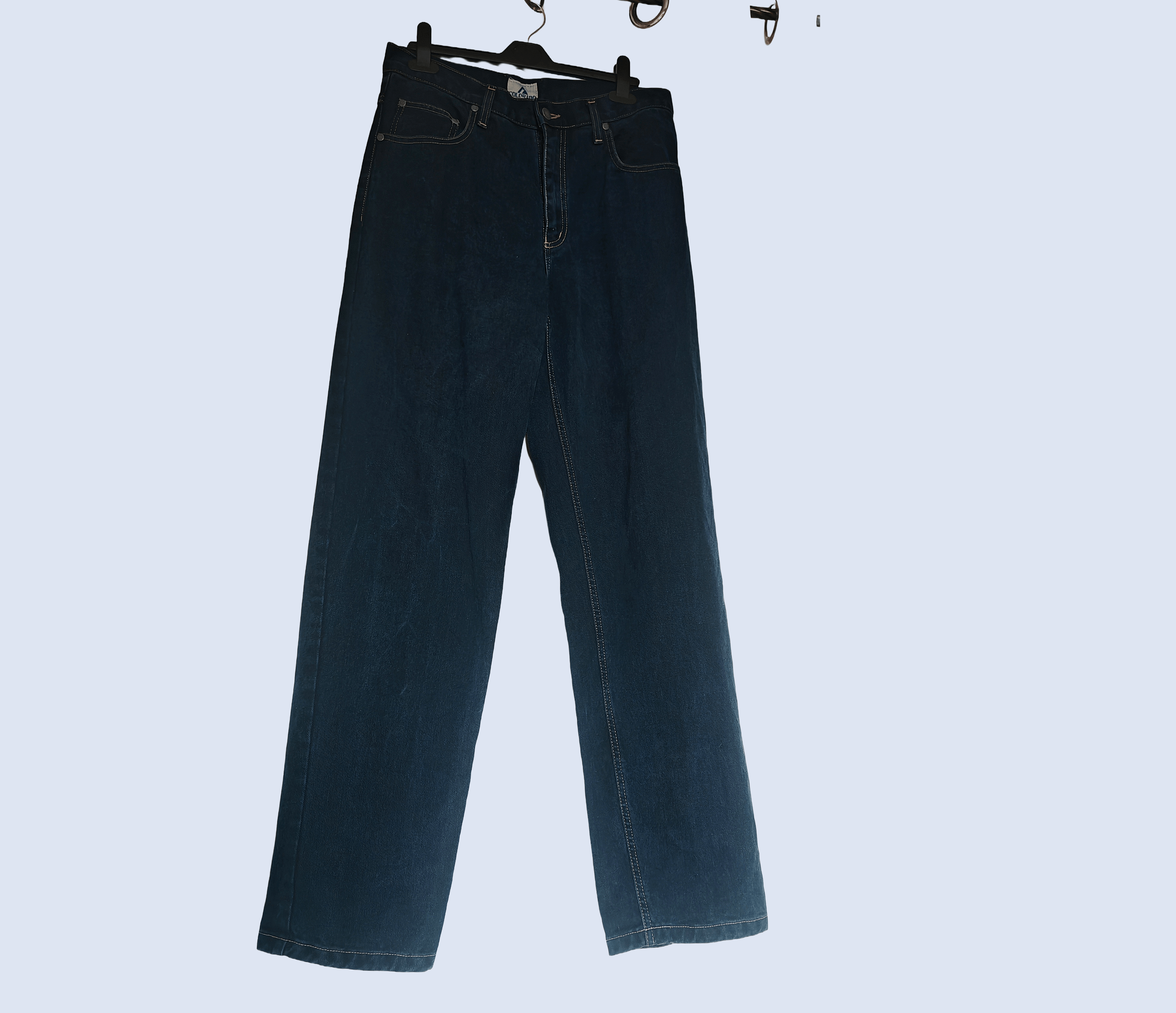 Colorado Trading Co. VTG Colorado High Waist Straight Loose Fit Lyocell Jeans Size US 32 / EU 48 - 6 Thumbnail