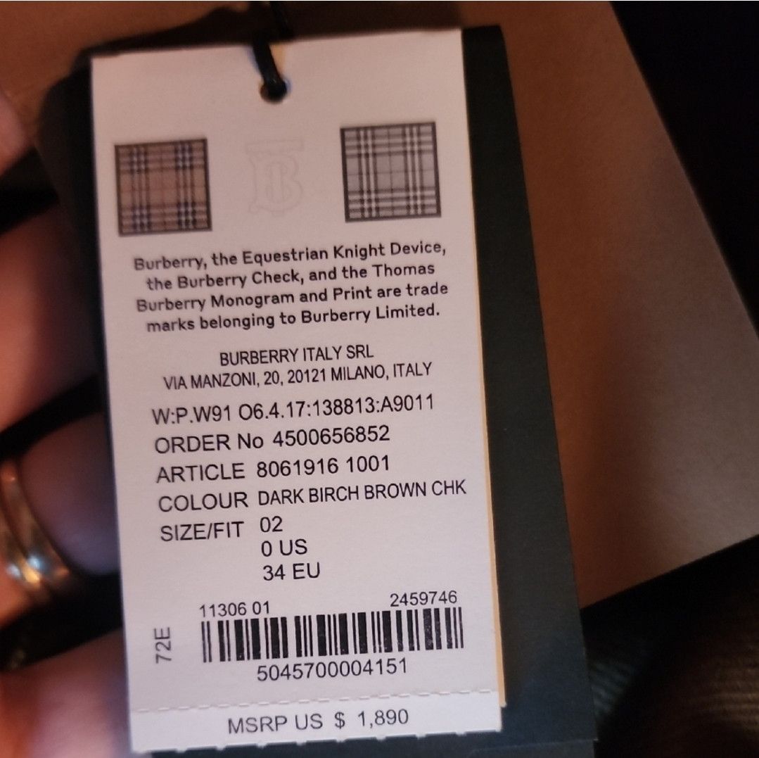 Burberry Burberry plaid skirt Size 25" / US 0 / IT 36 - 5 Thumbnail