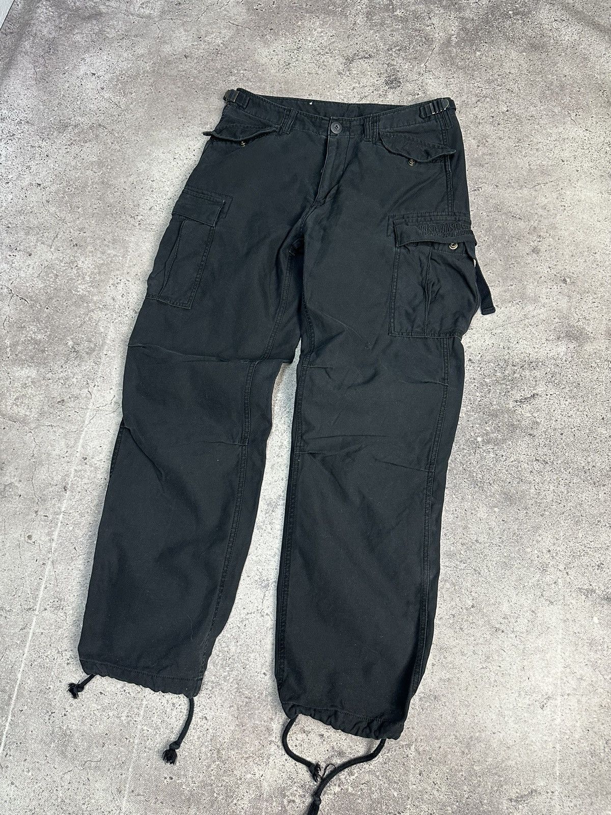 Vintage × West Coast Choppers Vintage West Choppers Cargo Pants Black Archival Y2K Size US 32 / EU 48 - 5 Thumbnail