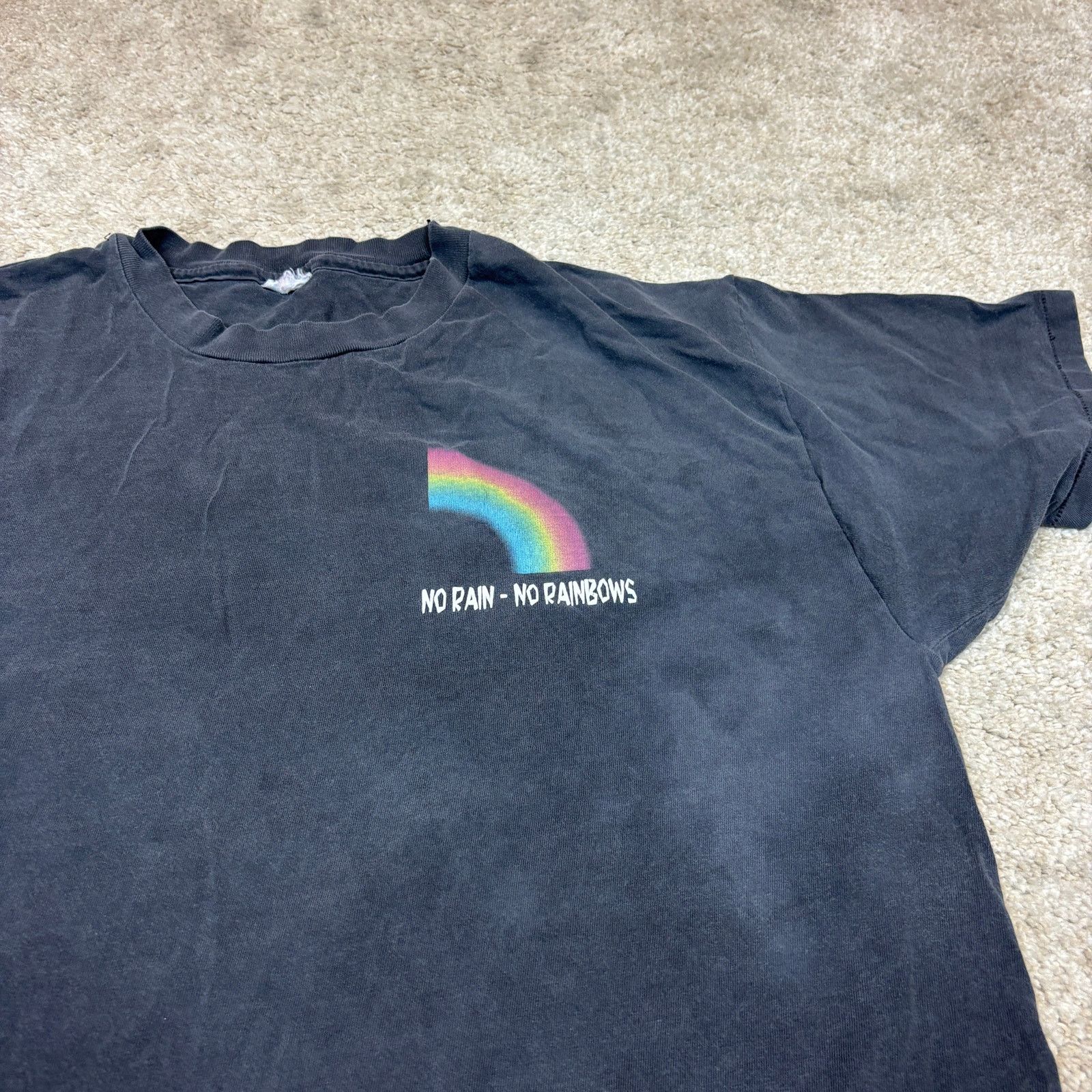 Vintage Vintage No Rain No Rainbows Maui Hawaii Rules Shirt Men's XL Size US XL / EU 56 / 4 - 9 Thumbnail