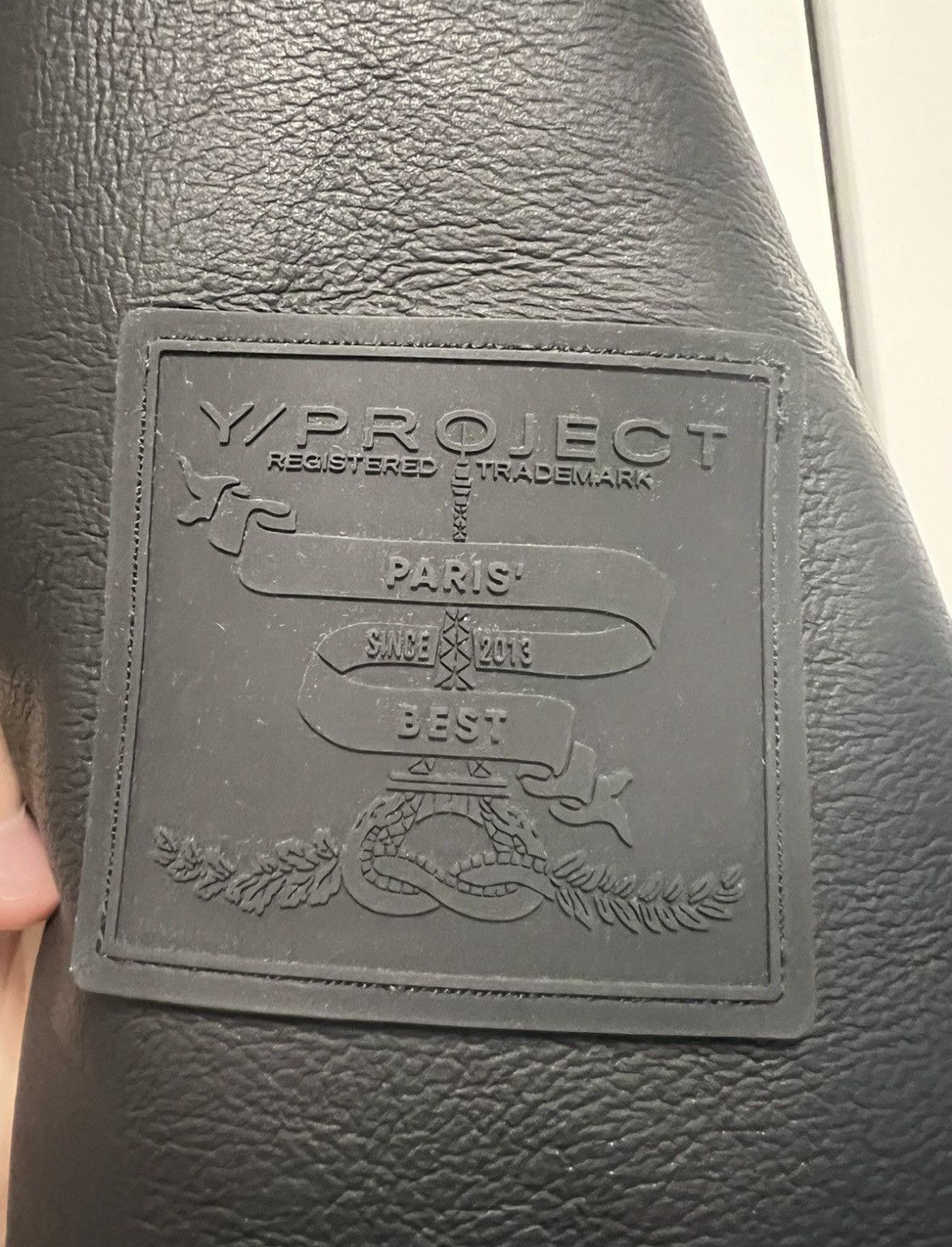 Jean Paul Gaultier × Y/Project Y/PROJECT FW2022 Sherling Split Wire Vegan Leather Jacket Size US S / EU 44-46 / 1 - 6 Thumbnail