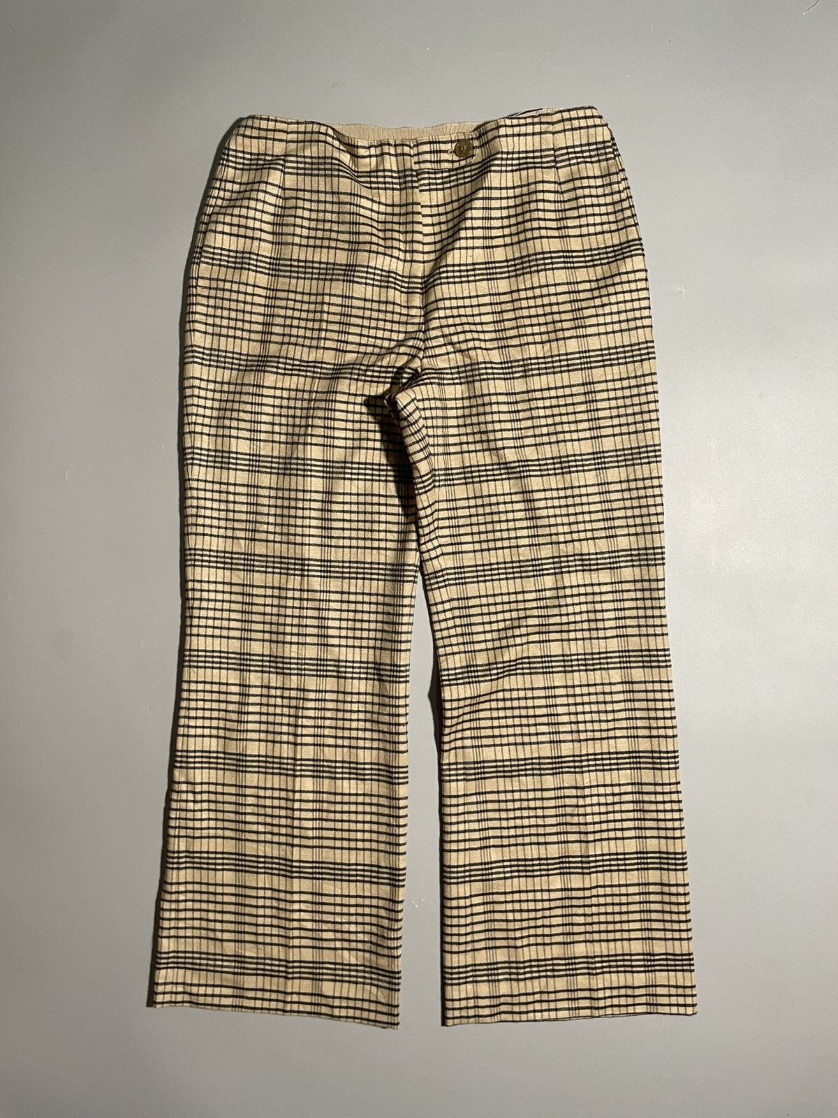 Acne Studios Acne Studios Plaid Wool Trousers Size 25" / US 0 / IT 36 - 1 Thumbnail