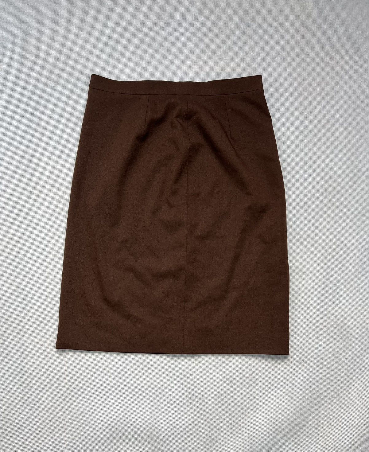 Salvatore Ferragamo × Vintage Skirt Salvatore Ferragamo wool brown vintage Size M / US 6-8 / IT 42-44 - 2 Thumbnail